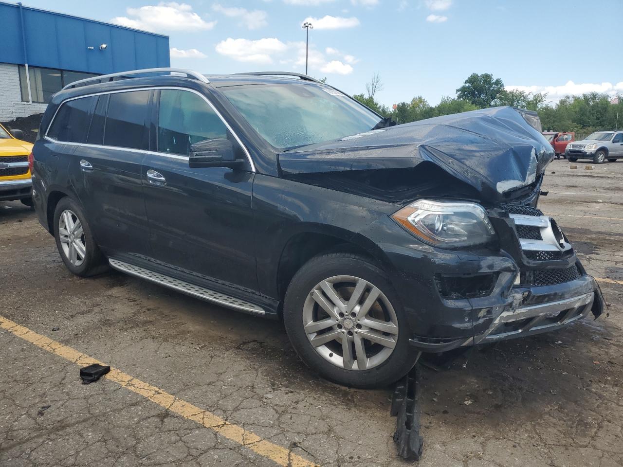 2014 Mercedes-benz Gl 450 4matic Black vin: 4JGDF7CEXEA346215