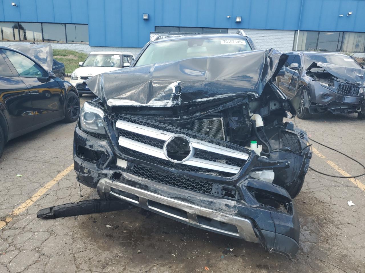 2014 Mercedes-benz Gl 450 4matic Black vin: 4JGDF7CEXEA346215