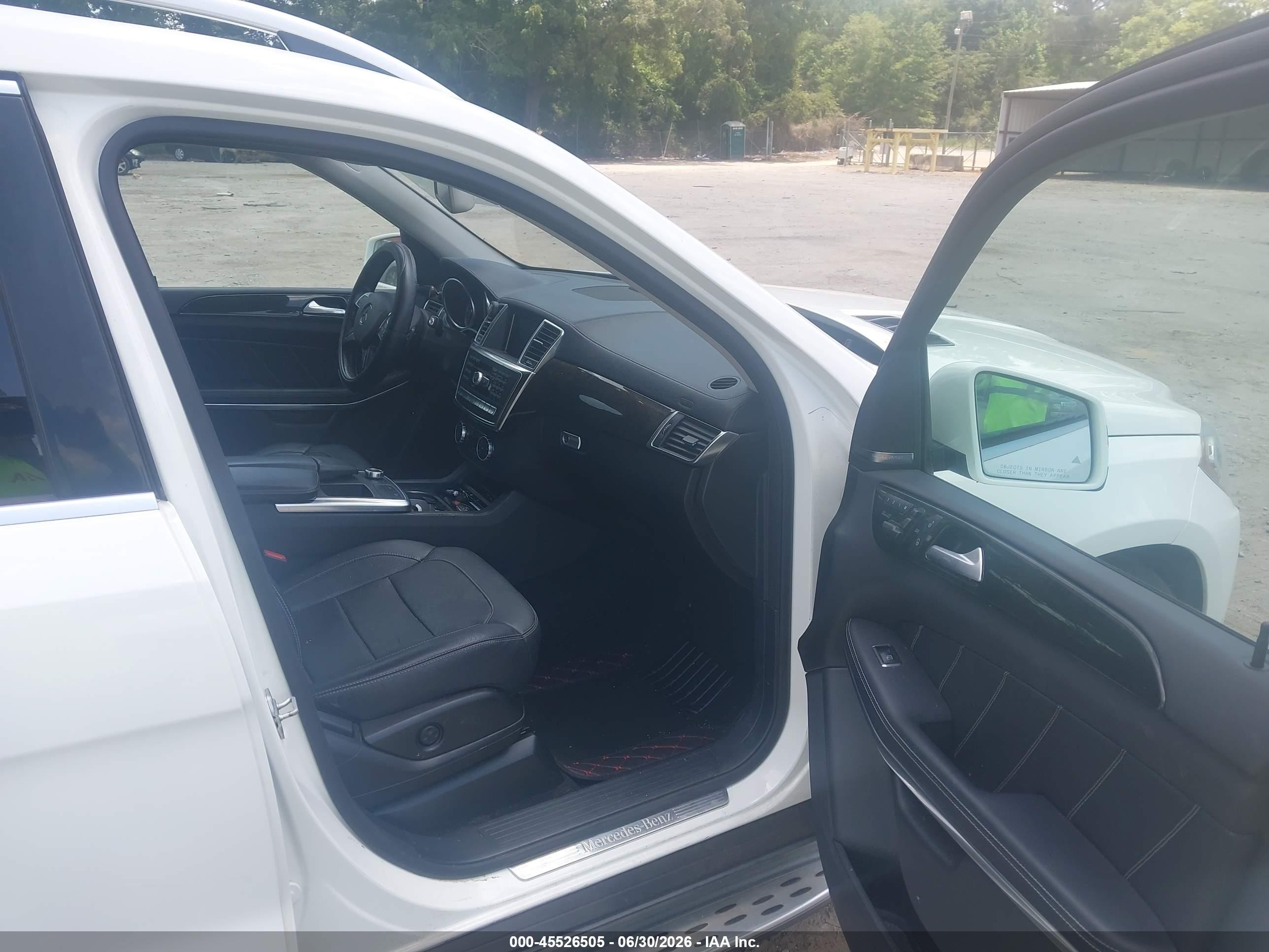 2014 Mercedes-benz Gl 450 4matic White vin: 4JGDF7CEXEA398444