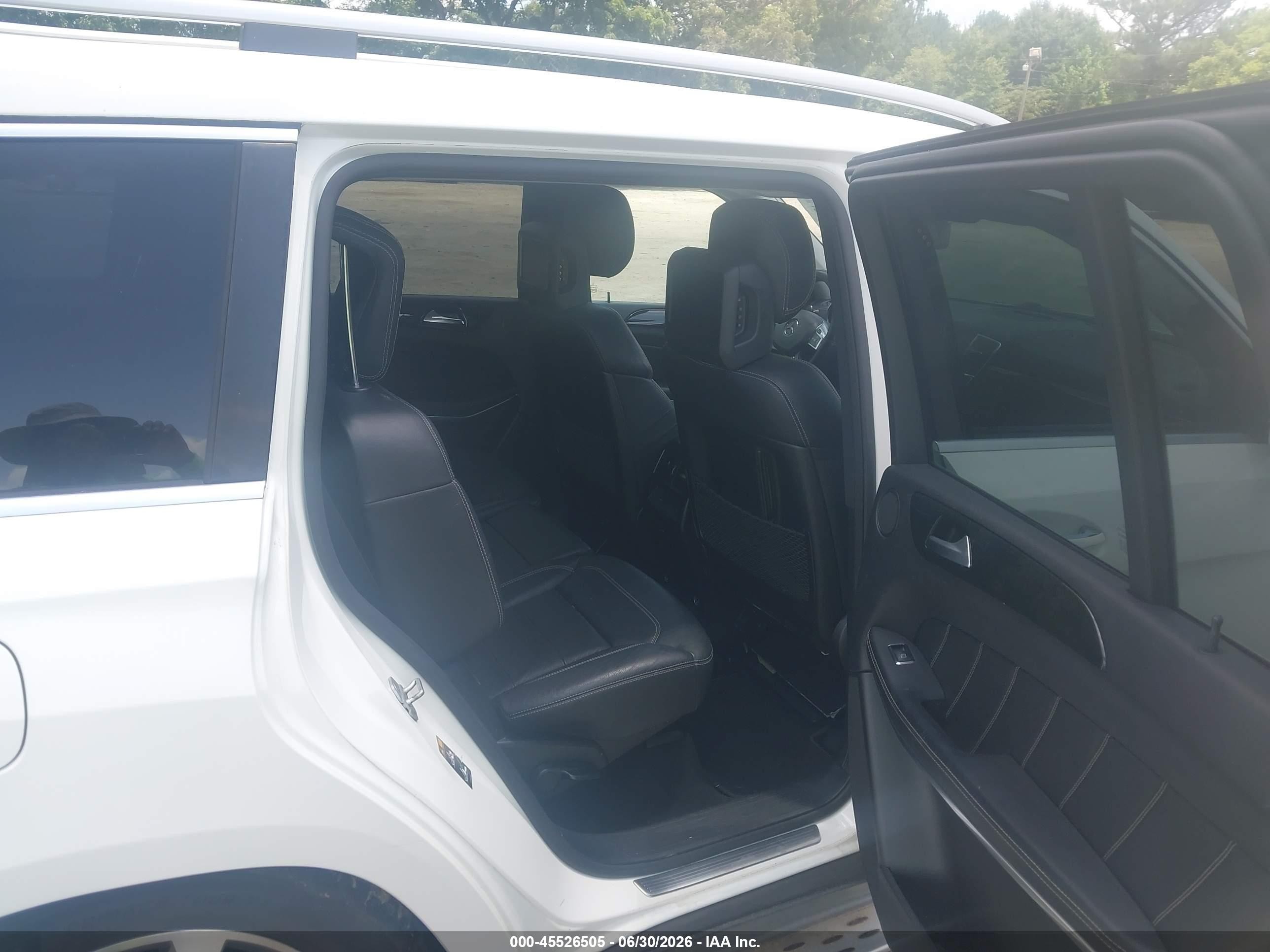 2014 Mercedes-benz Gl 450 4matic White vin: 4JGDF7CEXEA398444