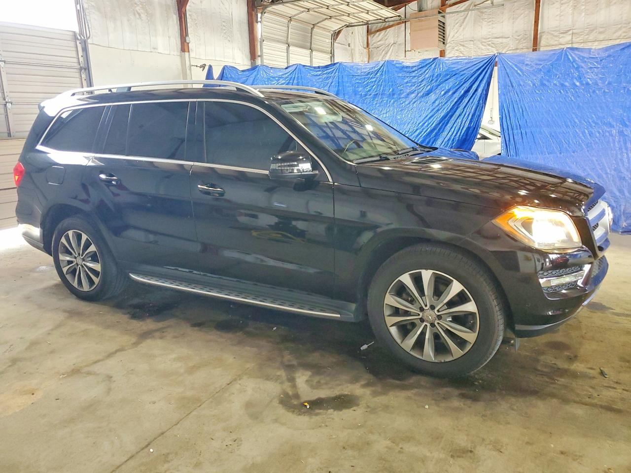 2014 Mercedes-benz Gl 450 4matic Black vin: 4JGDF7CEXEA399304