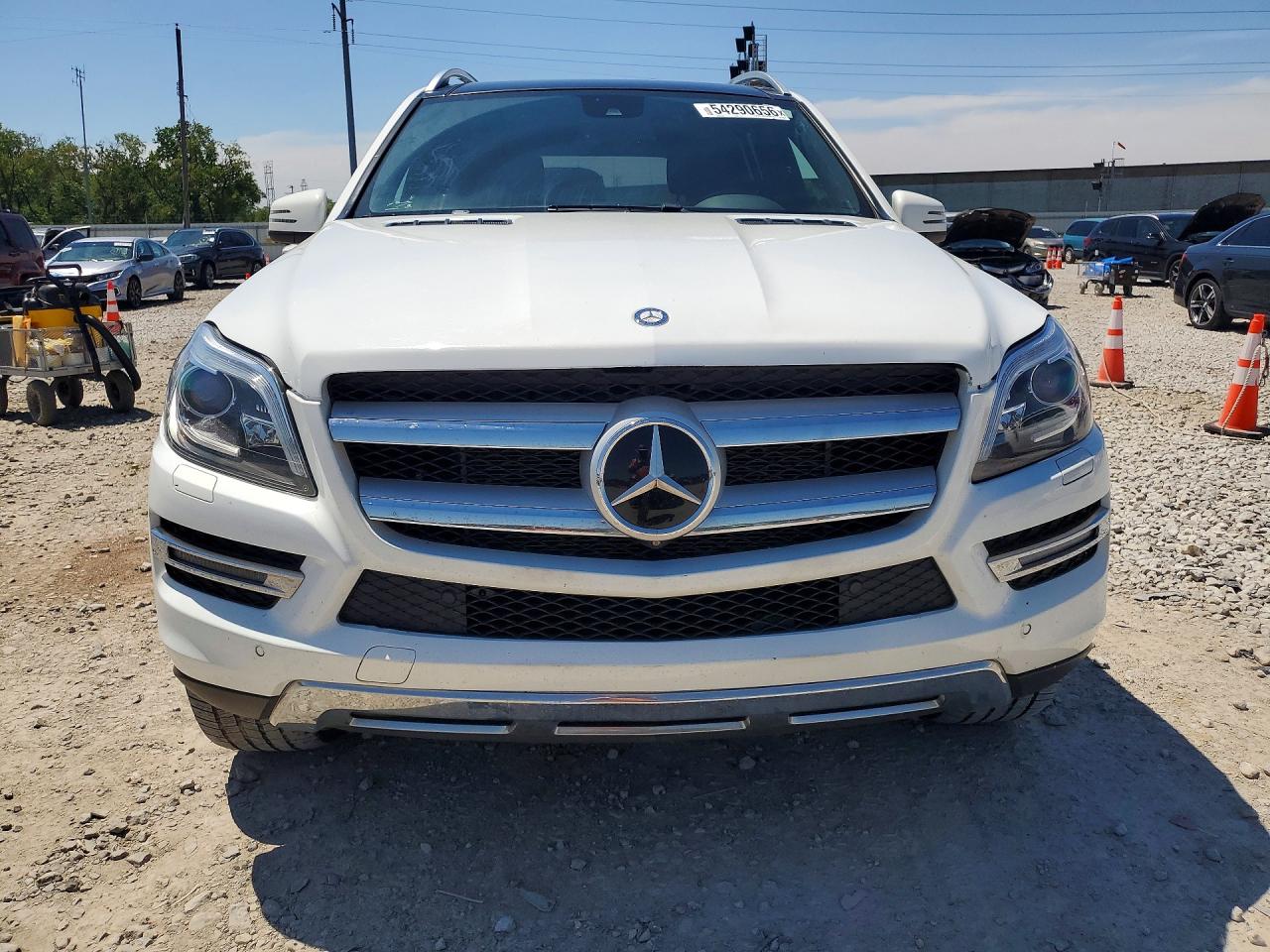 2014 Mercedes-benz Gl 450 4matic White vin: 4JGDF7CEXEA399626