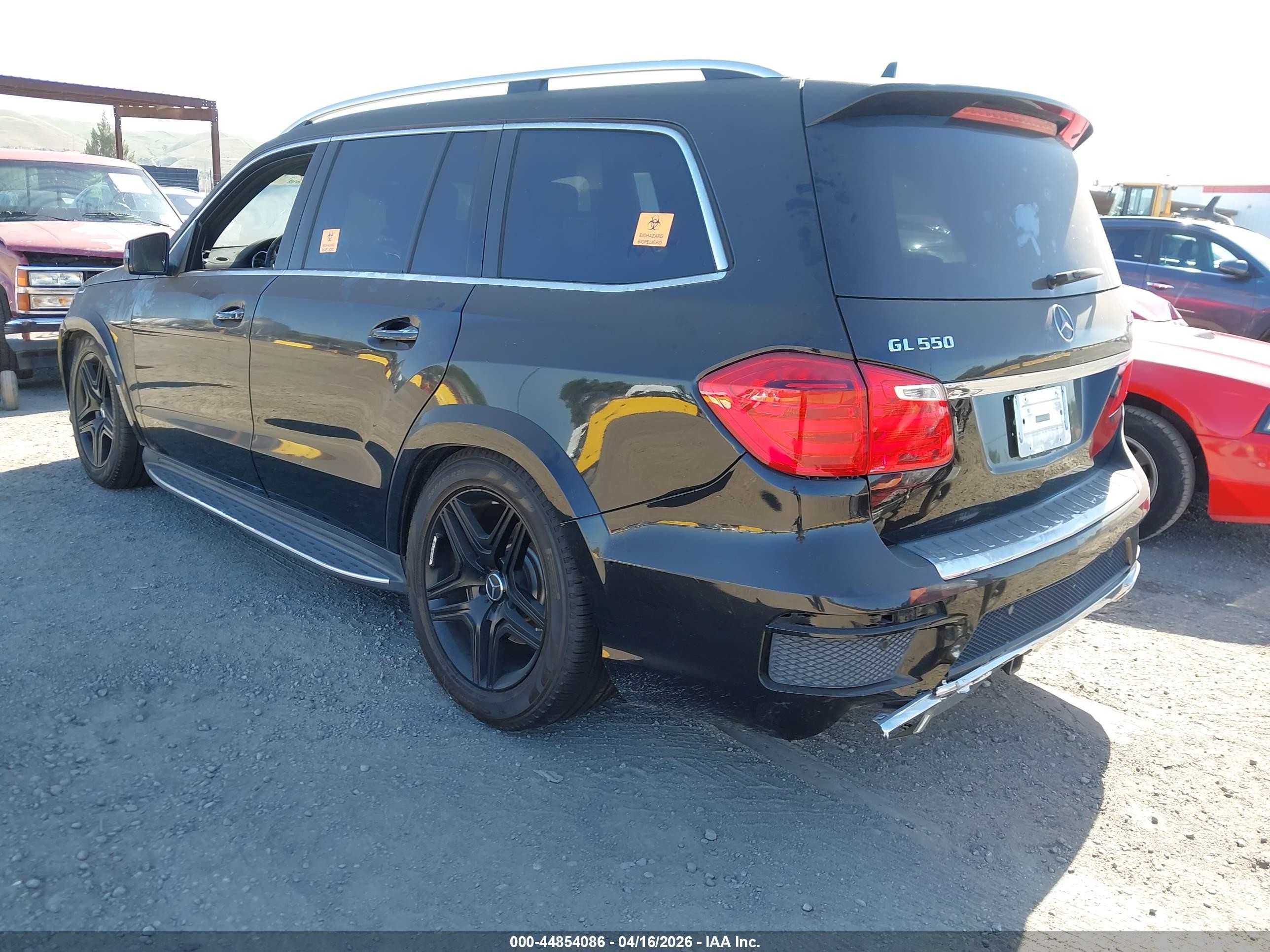 2013 Mercedes-benz Gl 550 4matic Black vin: 4JGDF7DE0DA123615