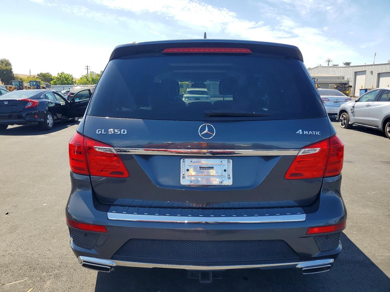 2013 Mercedes-benz Gl 550 4matic Gray vin: 4JGDF7DE0DA153441