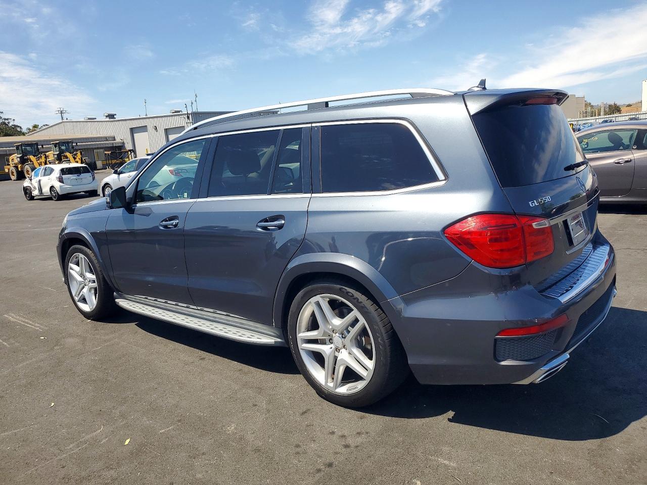 2013 Mercedes-benz Gl 550 4matic Gray vin: 4JGDF7DE0DA153441