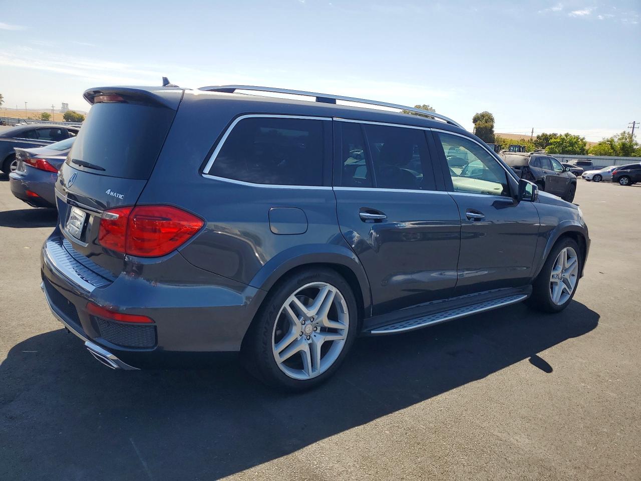 2013 Mercedes-benz Gl 550 4matic Gray vin: 4JGDF7DE0DA153441
