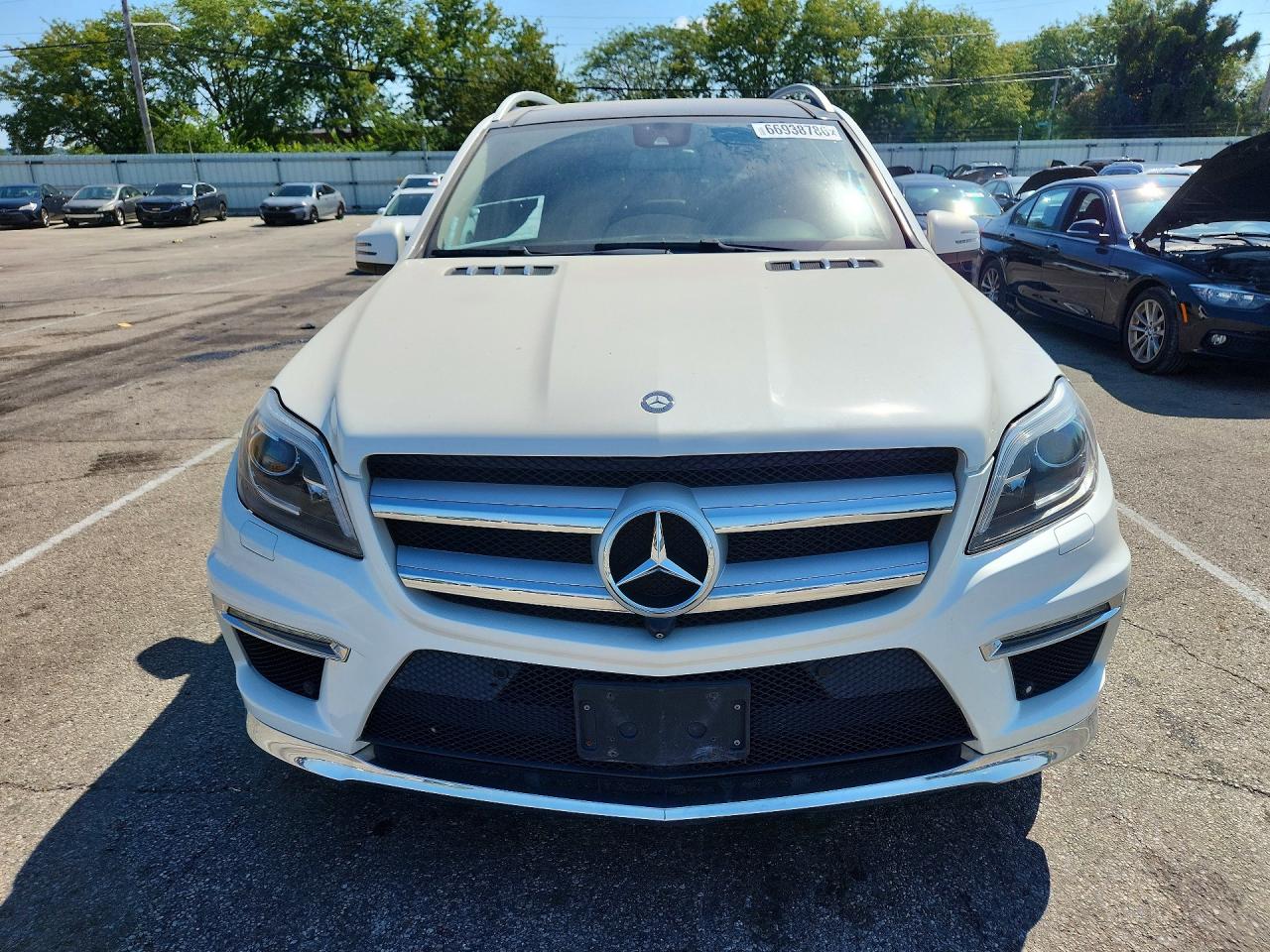 2014 Mercedes-benz Gl 350 Bluetec White vin: 4JGDF7DE0EA303758