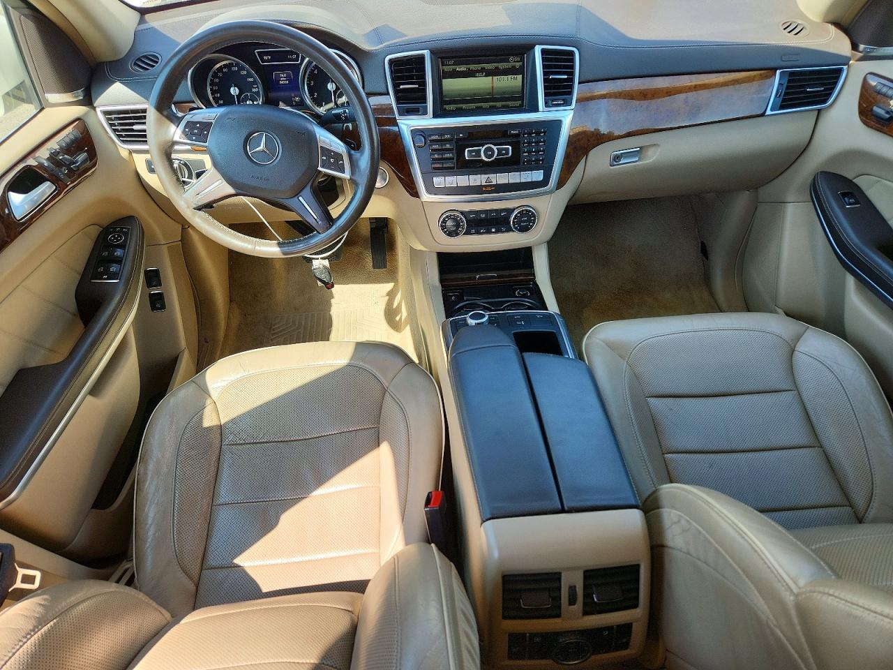 2014 Mercedes-benz Gl 350 Bluetec White vin: 4JGDF7DE0EA303758