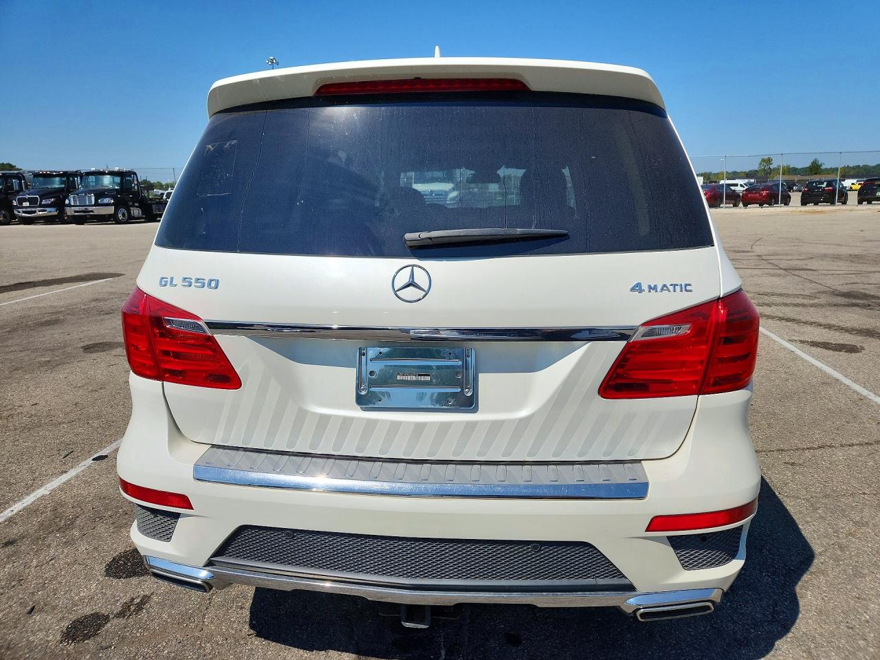 2014 Mercedes-benz Gl 350 Bluetec White vin: 4JGDF7DE0EA303758
