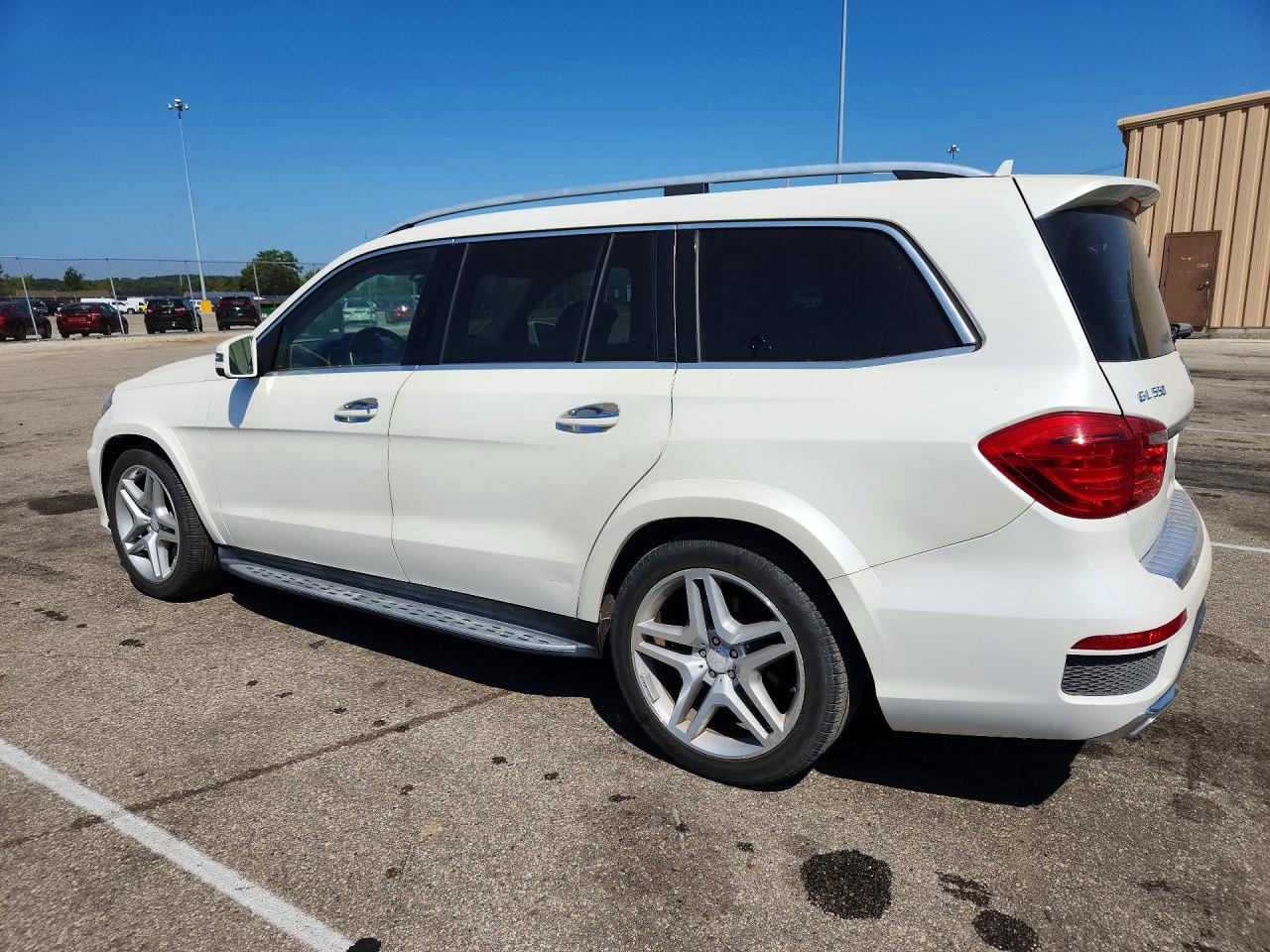 2014 Mercedes-benz Gl 350 Bluetec White vin: 4JGDF7DE0EA303758