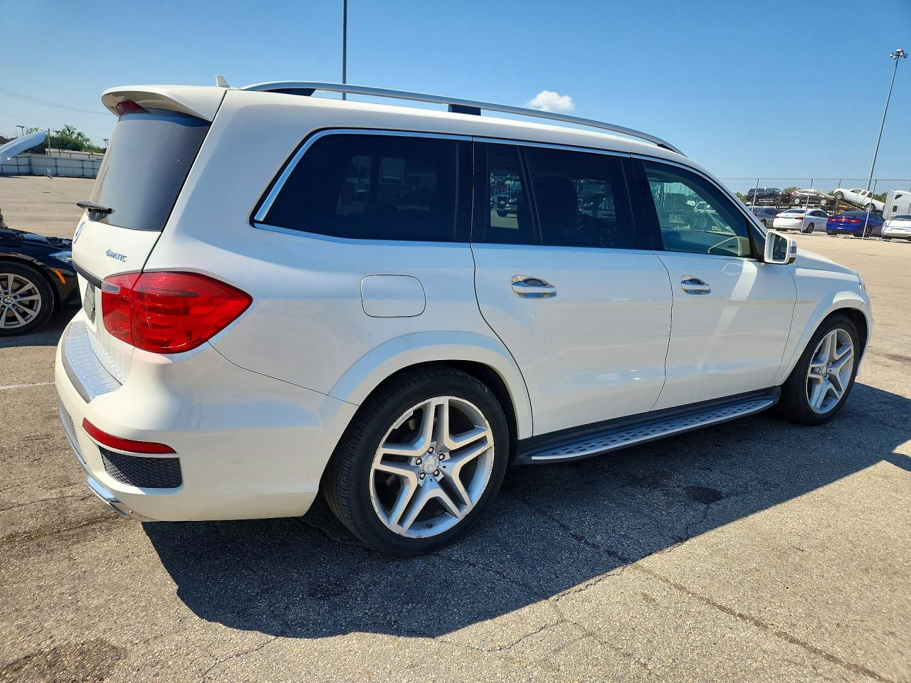 2014 Mercedes-benz Gl 350 Bluetec White vin: 4JGDF7DE0EA303758