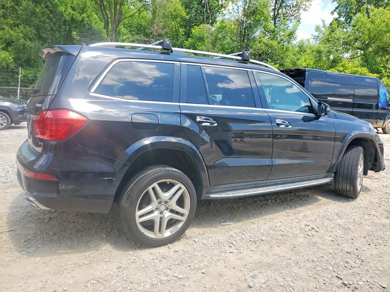 2015 Mercedes-benz Gl 550 4matic Black vin: 4JGDF7DE0FA462572