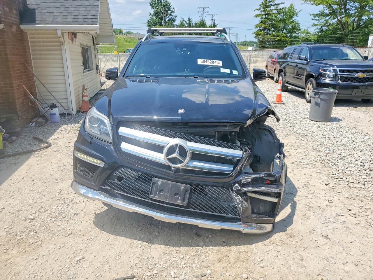 2015 Mercedes-benz Gl 550 4matic Black vin: 4JGDF7DE0FA462572