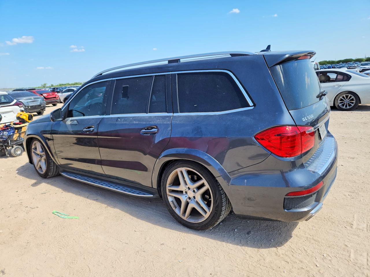 2013 Mercedes-benz Gl 550 4matic Gray vin: 4JGDF7DE1DA215526