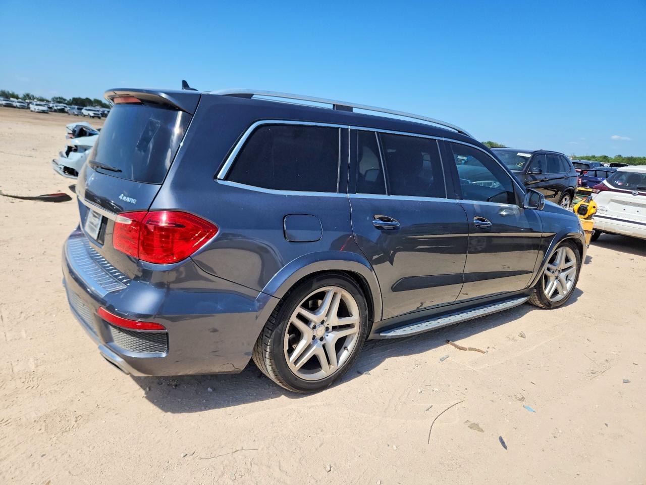 2013 Mercedes-benz Gl 550 4matic Gray vin: 4JGDF7DE1DA215526
