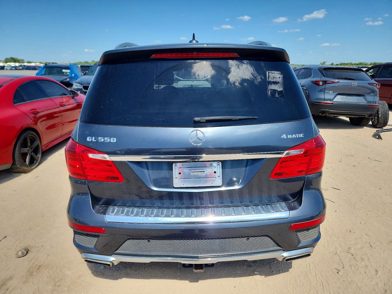 2013 Mercedes-benz Gl 550 4matic Gray vin: 4JGDF7DE1DA215526