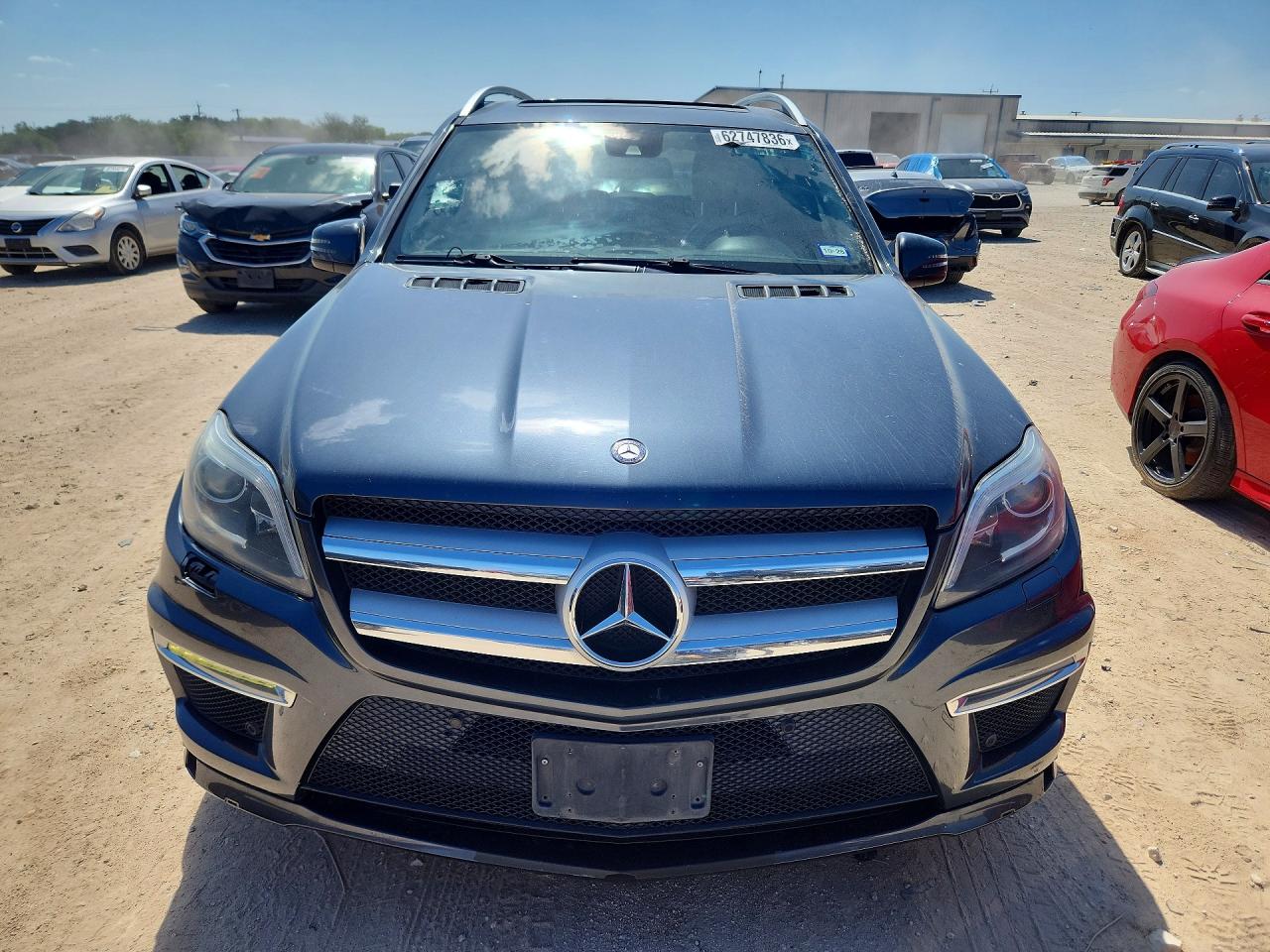 2013 Mercedes-benz Gl 550 4matic Gray vin: 4JGDF7DE1DA215526