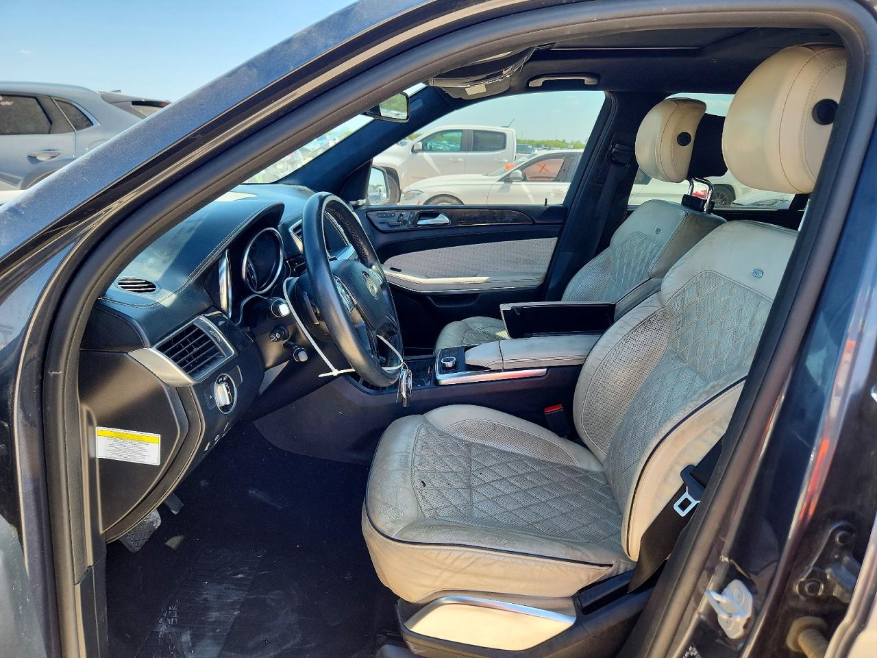 2013 Mercedes-benz Gl 550 4matic Gray vin: 4JGDF7DE1DA215526