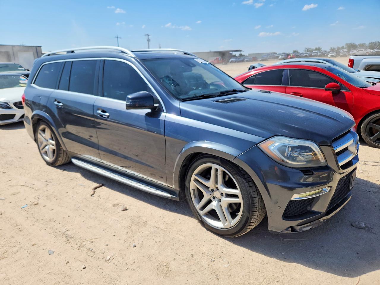 2013 Mercedes-benz Gl 550 4matic Gray vin: 4JGDF7DE1DA215526