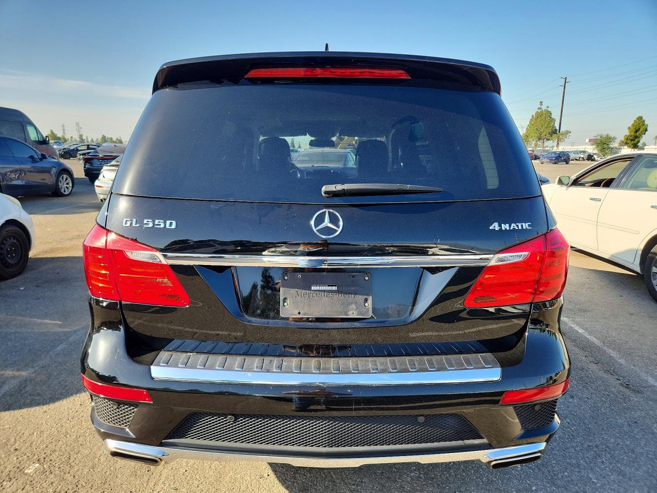 2015 Mercedes-benz Gl 550 4matic Black vin: 4JGDF7DE1FA594188