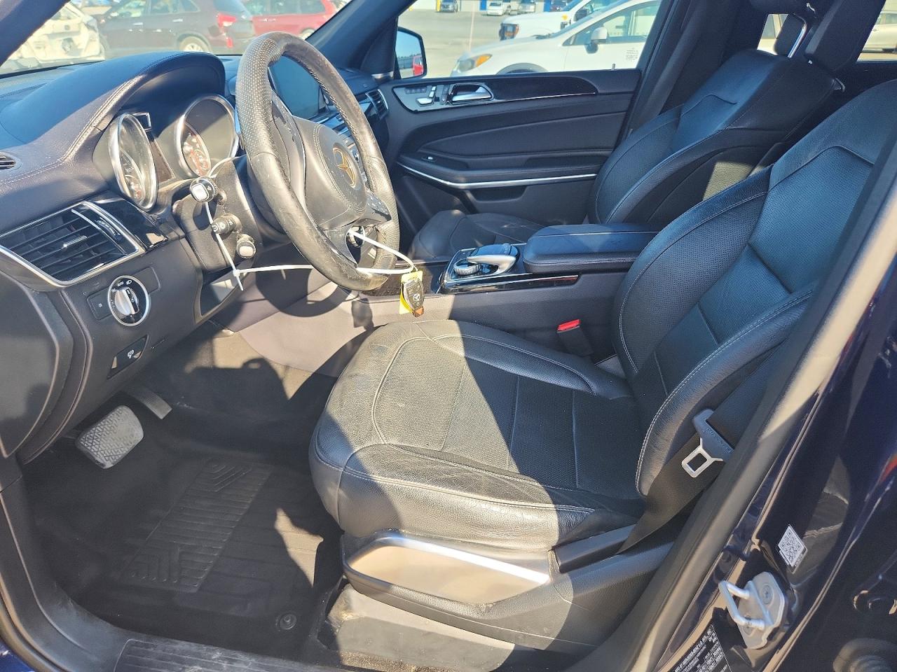 2017 Mercedes-benz Gls 550 4matic Blue vin: 4JGDF7DE1HA845620