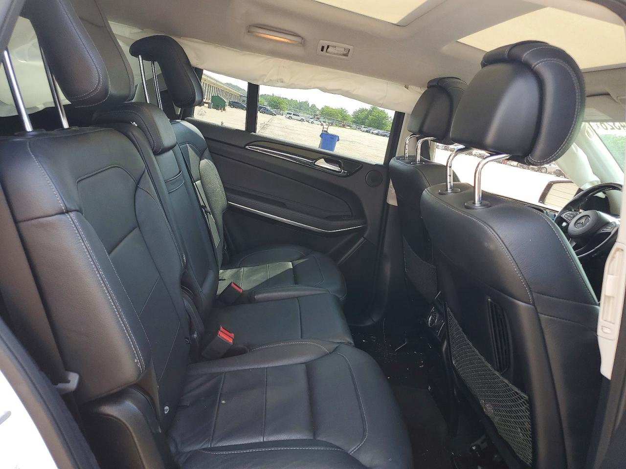 2018 Mercedes-benz Gls 550 Белый vin: 4JGDF7DE1JA997435