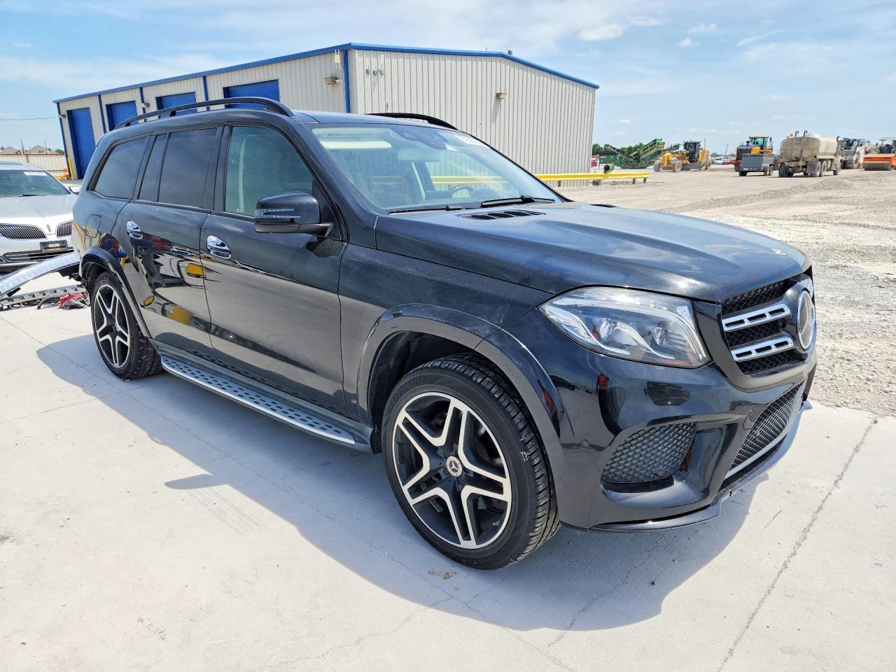 2019 Mercedes-benz Gls 550 4matic Черный vin: 4JGDF7DE1KB203240