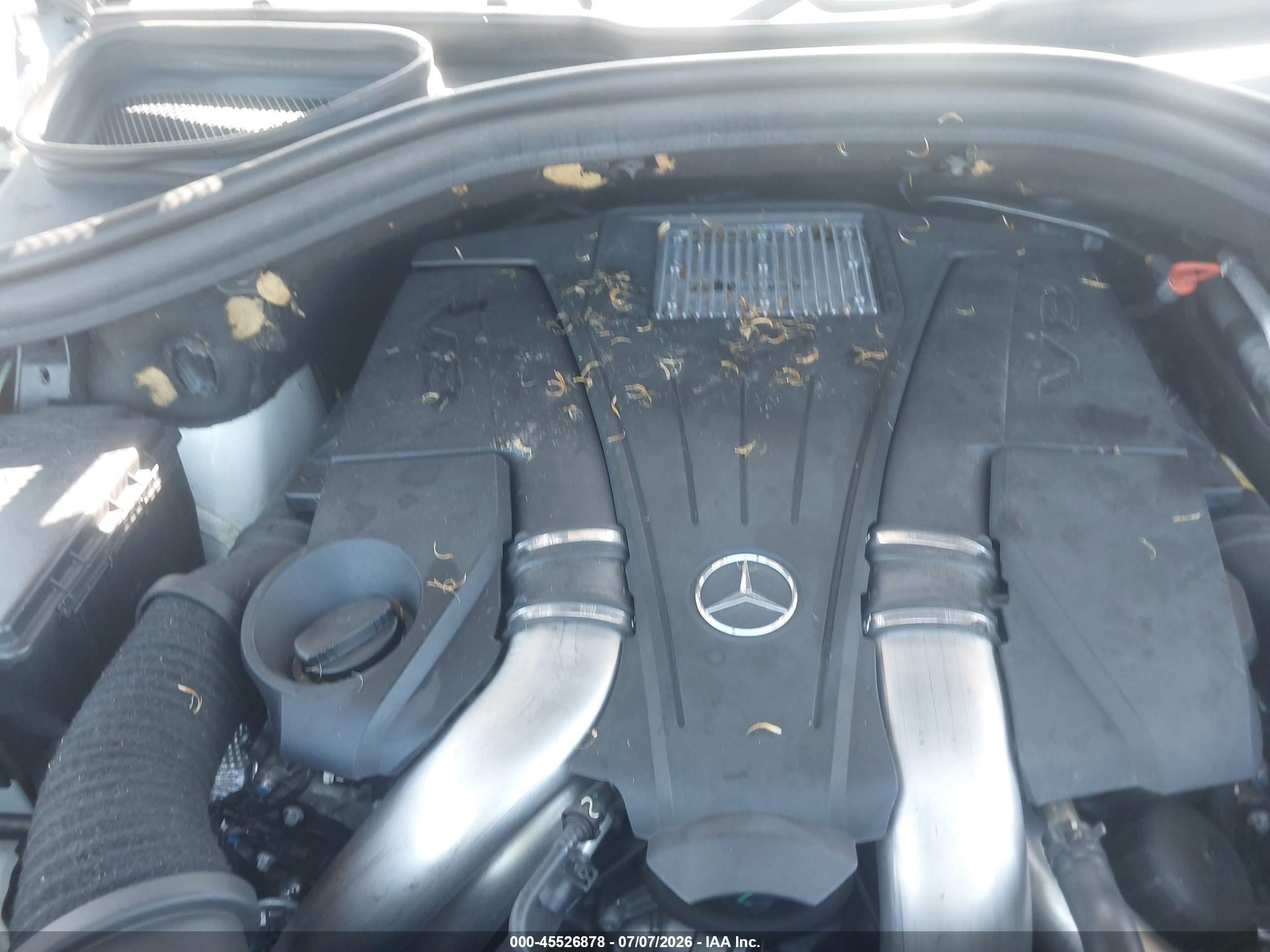 2015 Mercedes-benz Gl 550 4matic White vin: 4JGDF7DE2FA498067