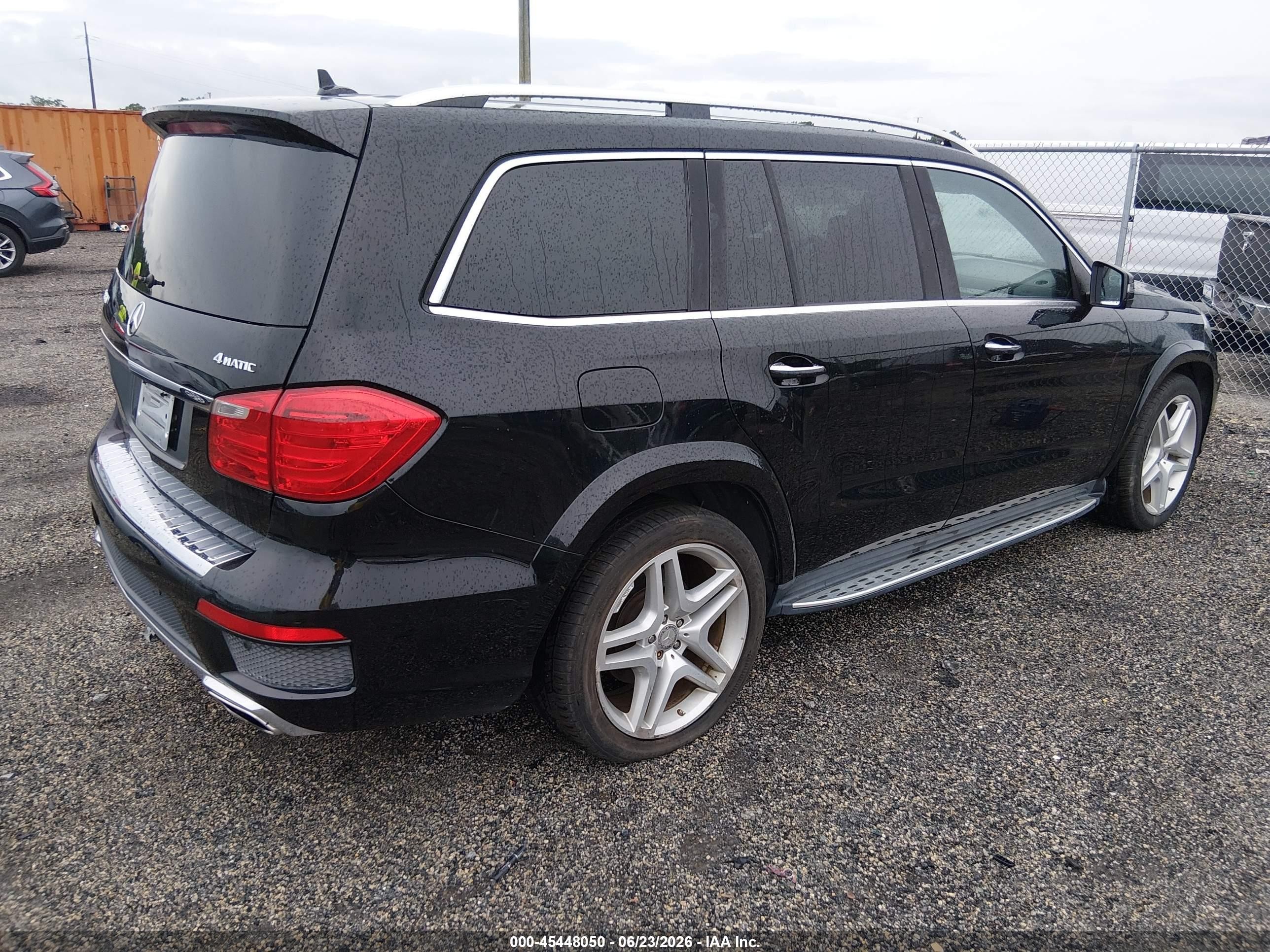 2015 Mercedes-benz Gl 550 4matic Black vin: 4JGDF7DE2FA548143