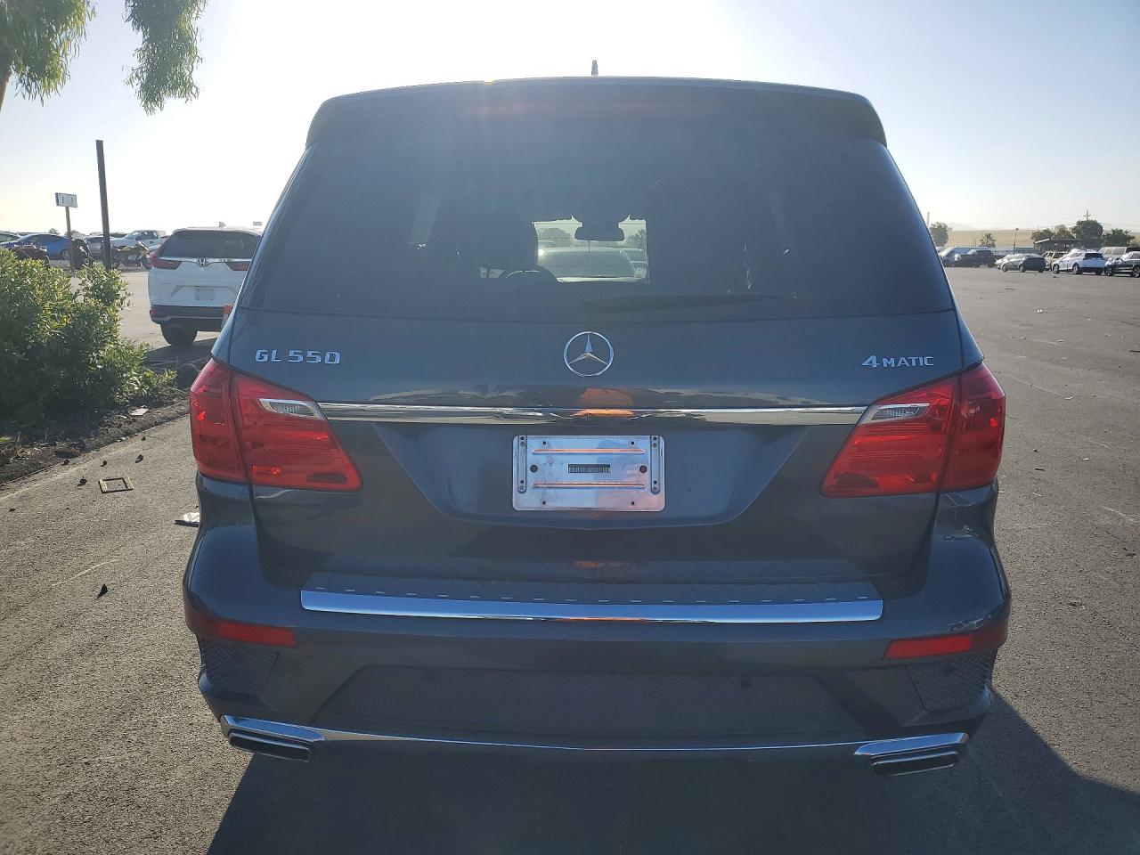 2013 Mercedes-benz Gl 550 4matic Gray vin: 4JGDF7DE3DA128081