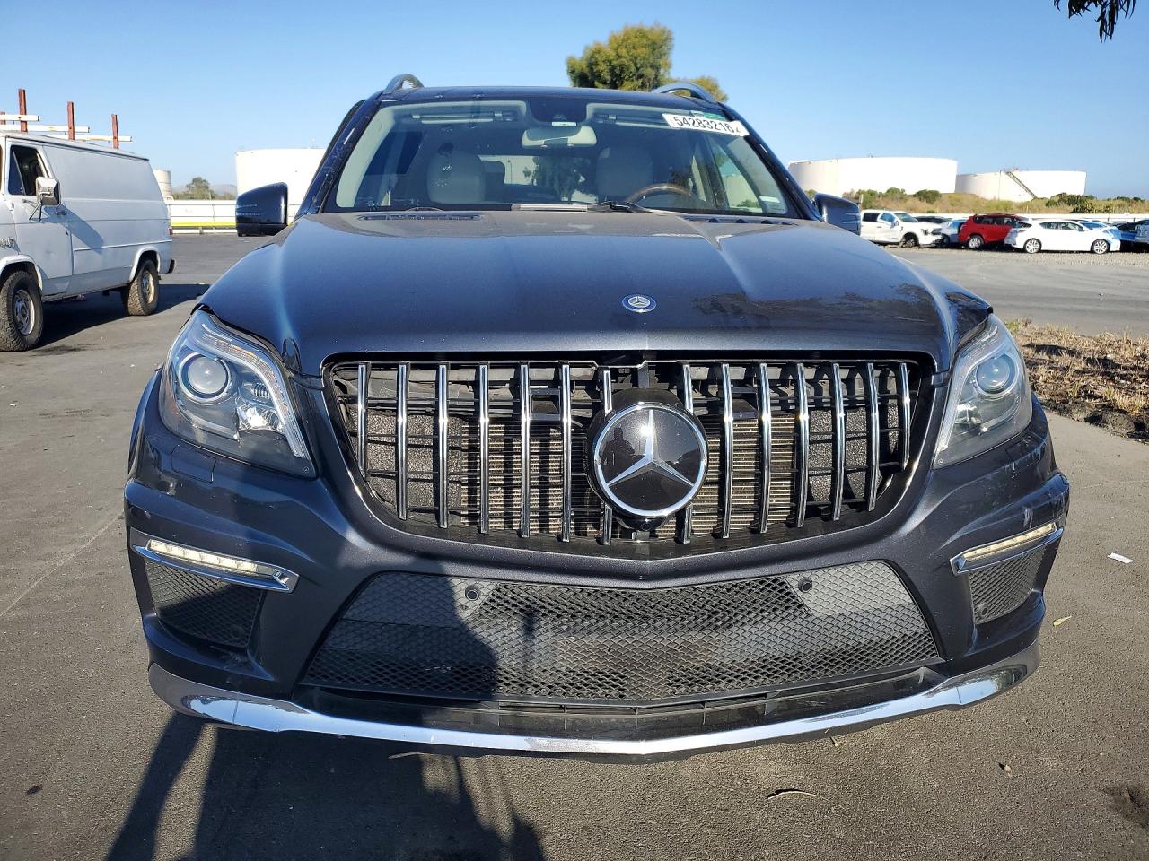 2013 Mercedes-benz Gl 550 4matic Gray vin: 4JGDF7DE3DA128081