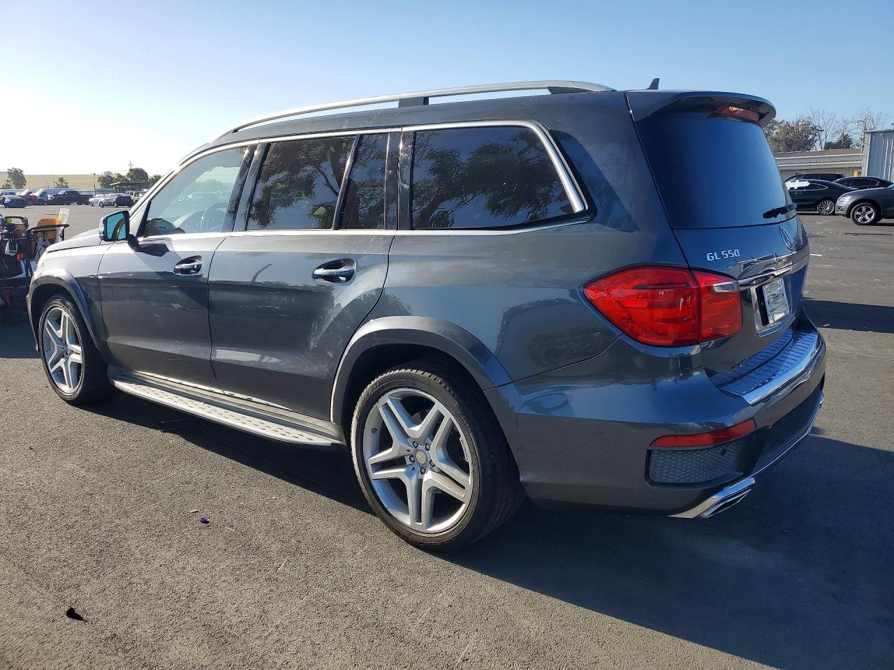 2013 Mercedes-benz Gl 550 4matic Gray vin: 4JGDF7DE3DA128081