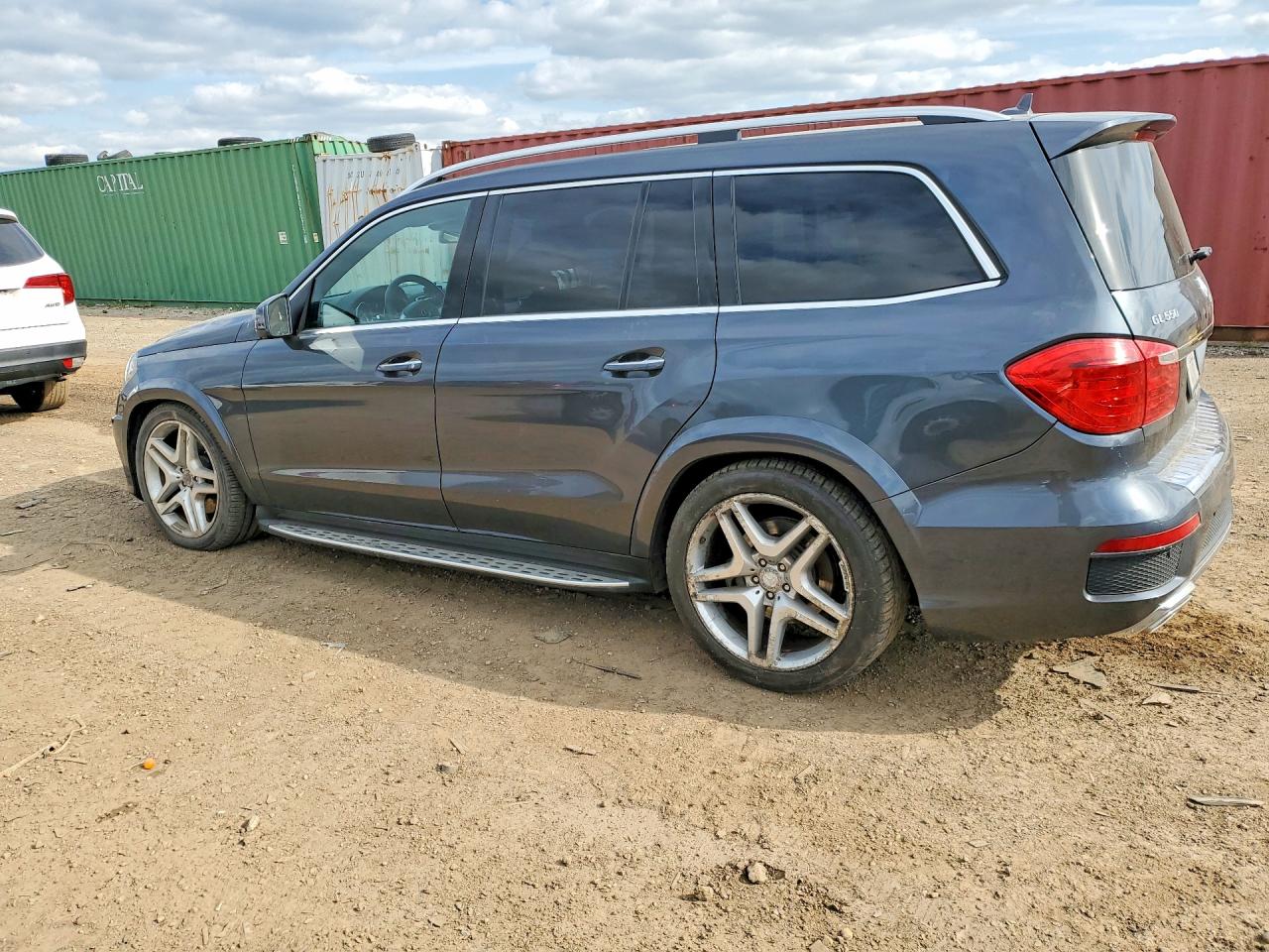 2015 Mercedes-benz Gl 550 4matic Угольный vin: 4JGDF7DE3FA472951