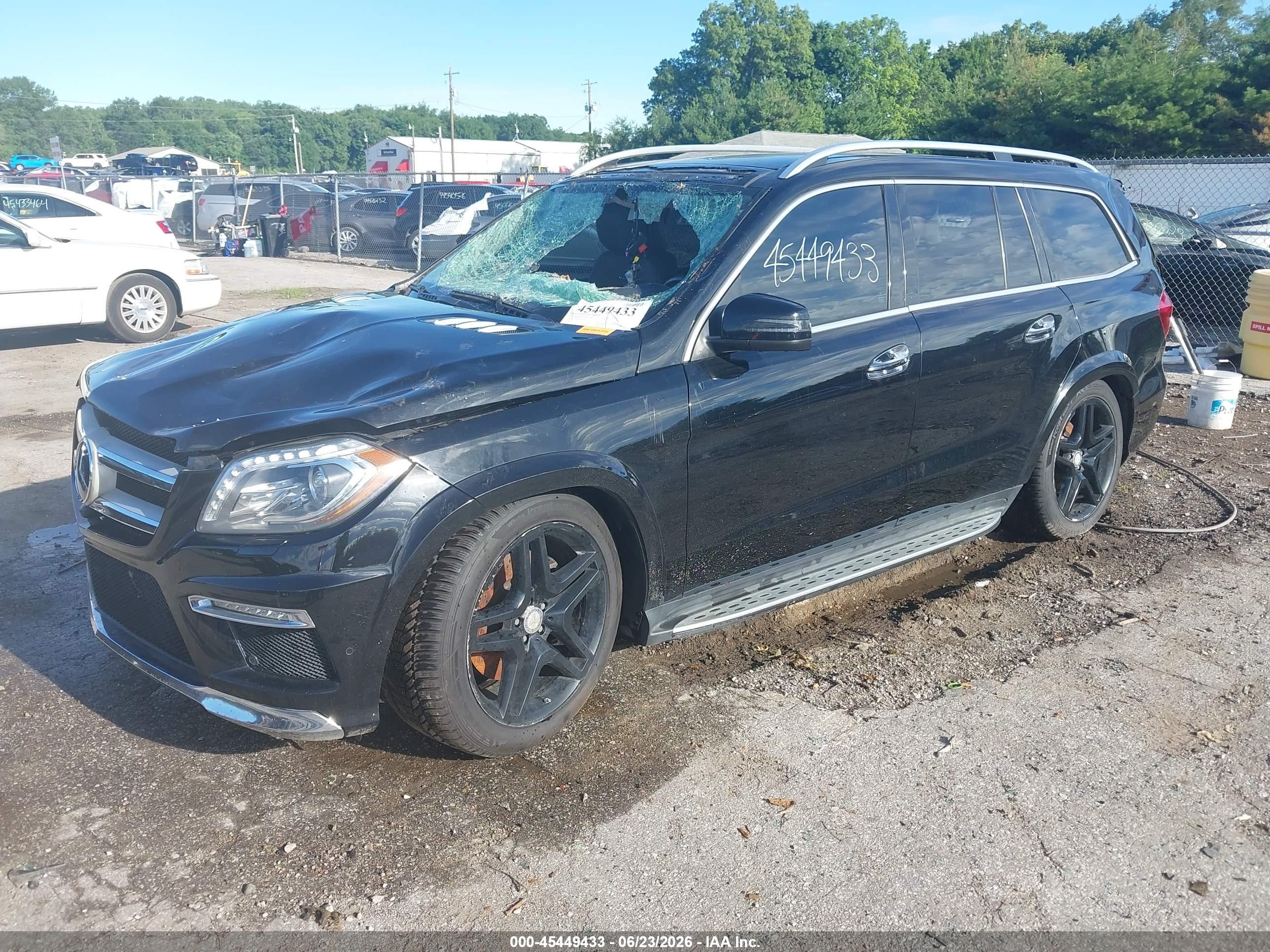 2015 Mercedes-benz Gl 550 4matic Black vin: 4JGDF7DE3FA531545