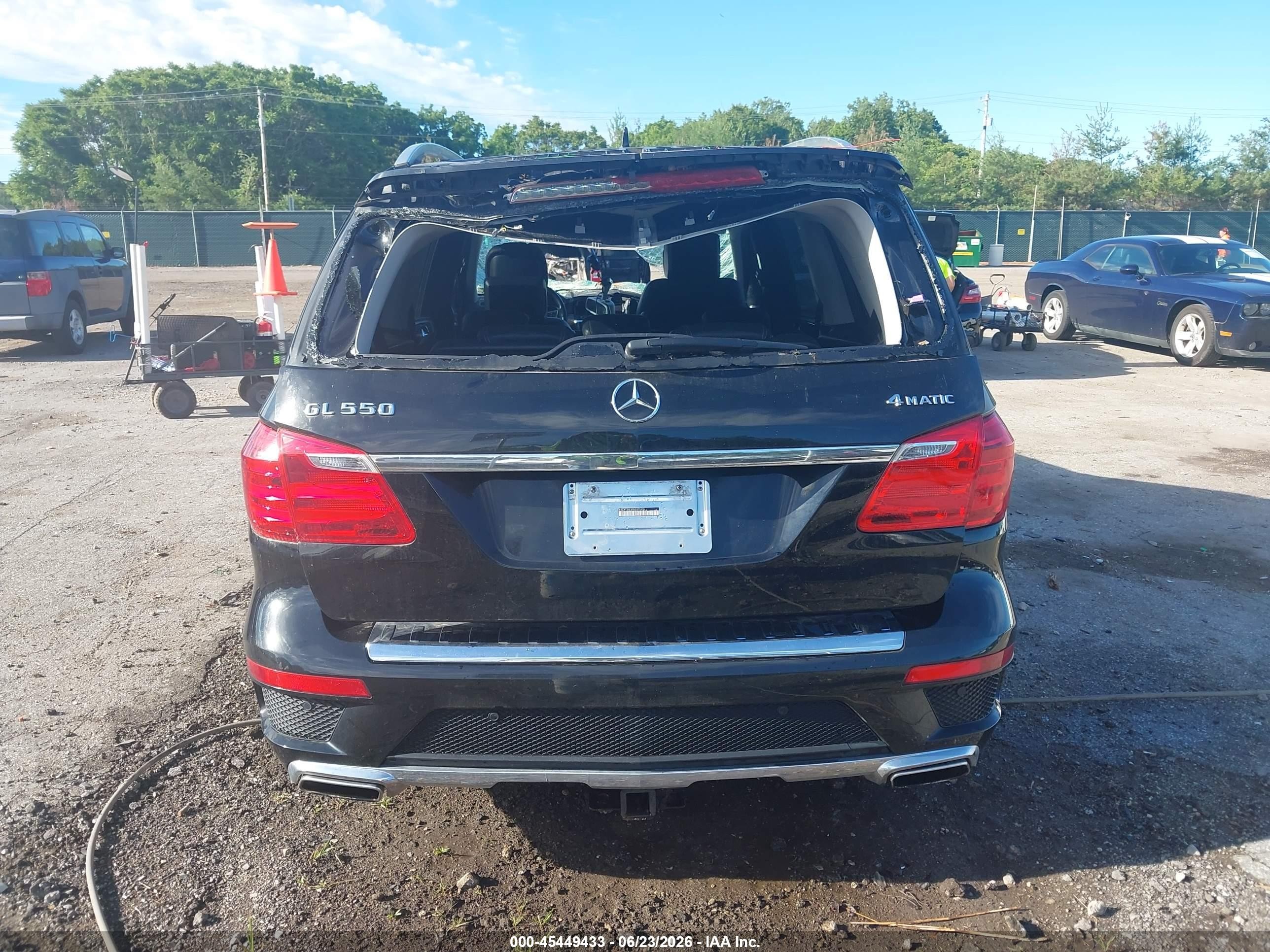 2015 Mercedes-benz Gl 550 4matic Black vin: 4JGDF7DE3FA531545