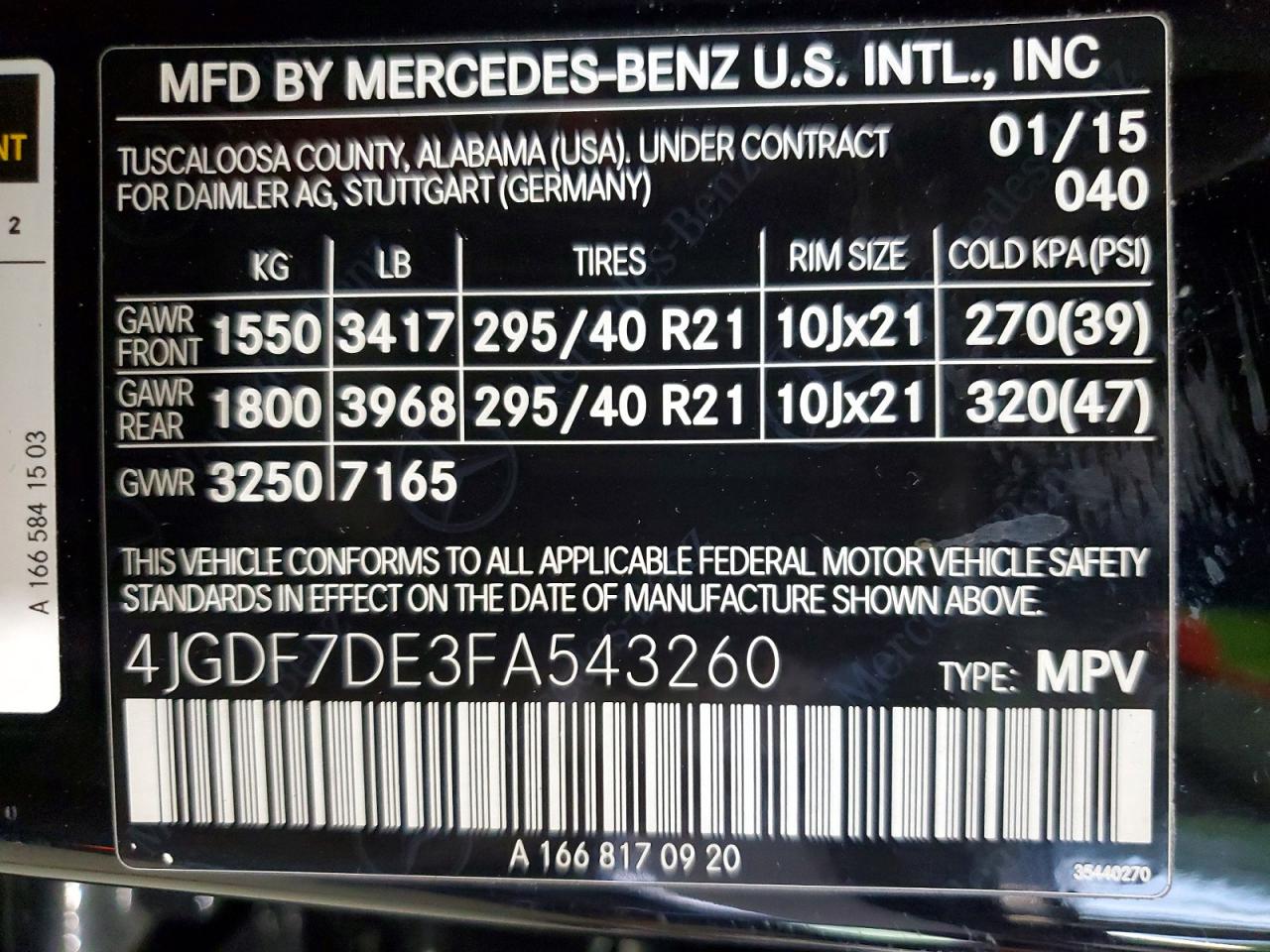 2015 Mercedes-benz Gl 550 4matic Black vin: 4JGDF7DE3FA543260