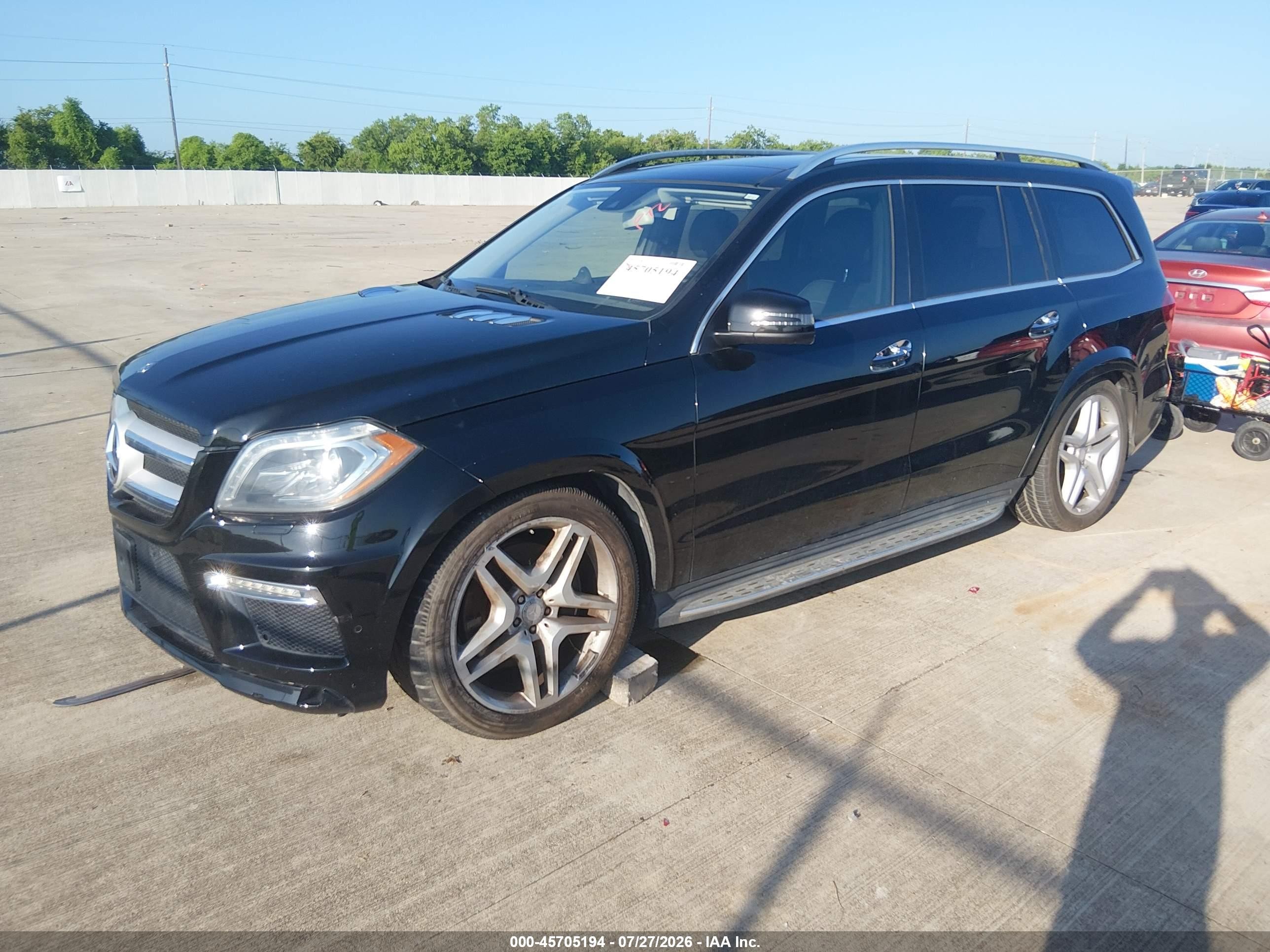 2015 Mercedes-benz Gl 550 4matic Black vin: 4JGDF7DE3FA551925