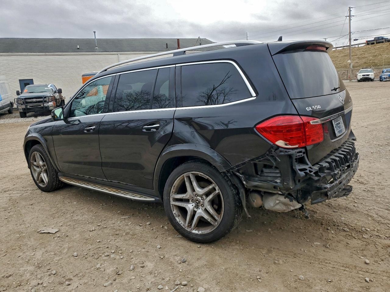 2014 Mercedes-benz Gl 550 4matic Black vin: 4JGDF7DE4EA291453