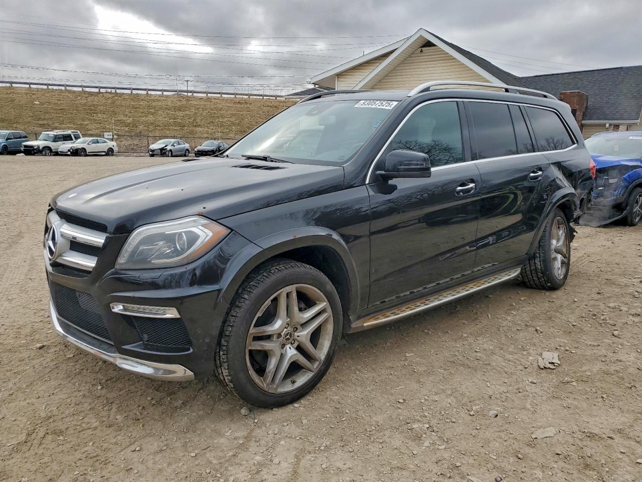 2014 Mercedes-benz Gl 550 4matic Black vin: 4JGDF7DE4EA291453