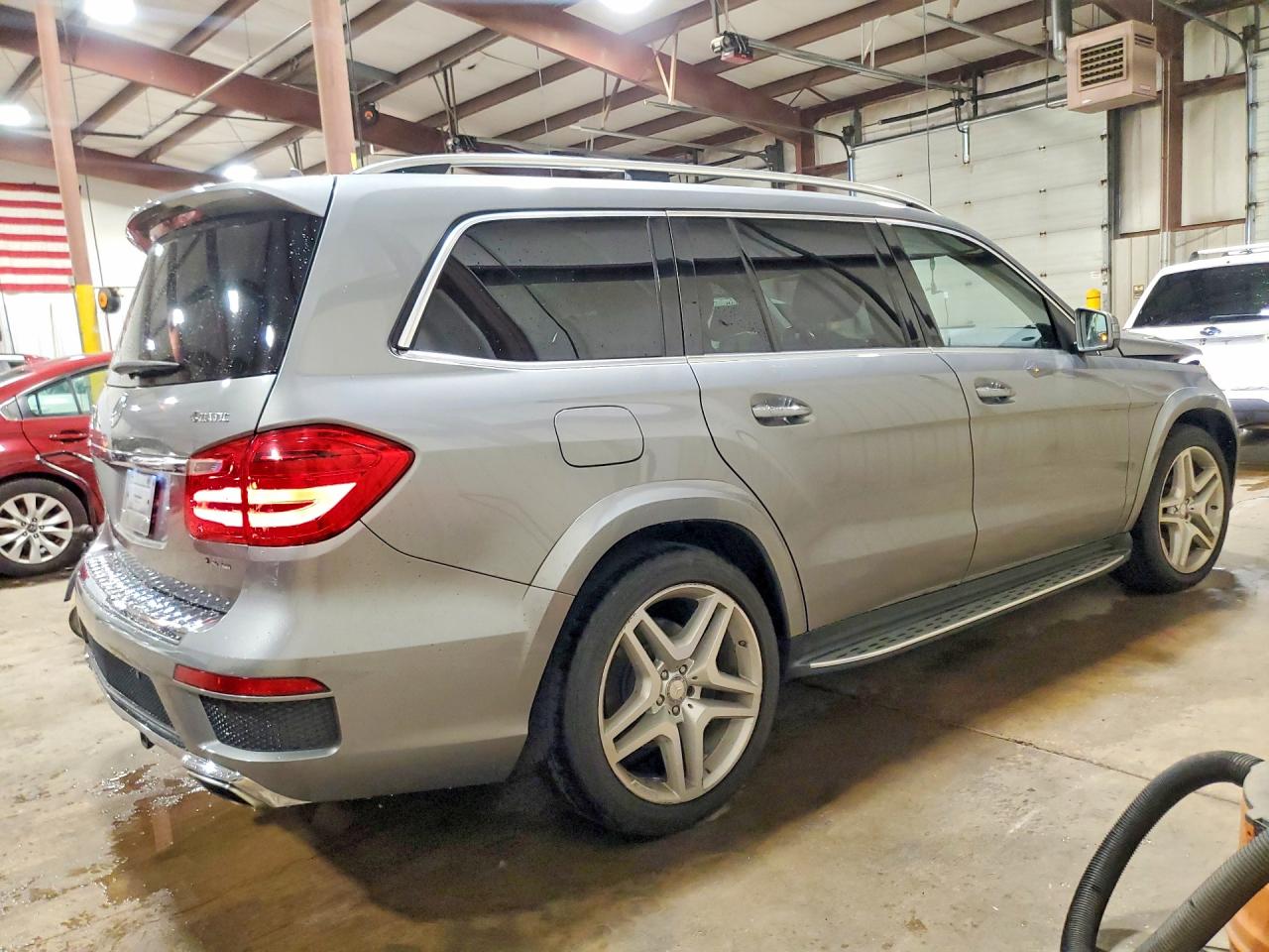 2015 Mercedes-benz Gl 550 4matic Gray vin: 4JGDF7DE4FA475115