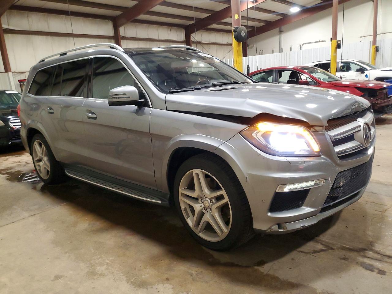 2015 Mercedes-benz Gl 550 4matic Gray vin: 4JGDF7DE4FA475115