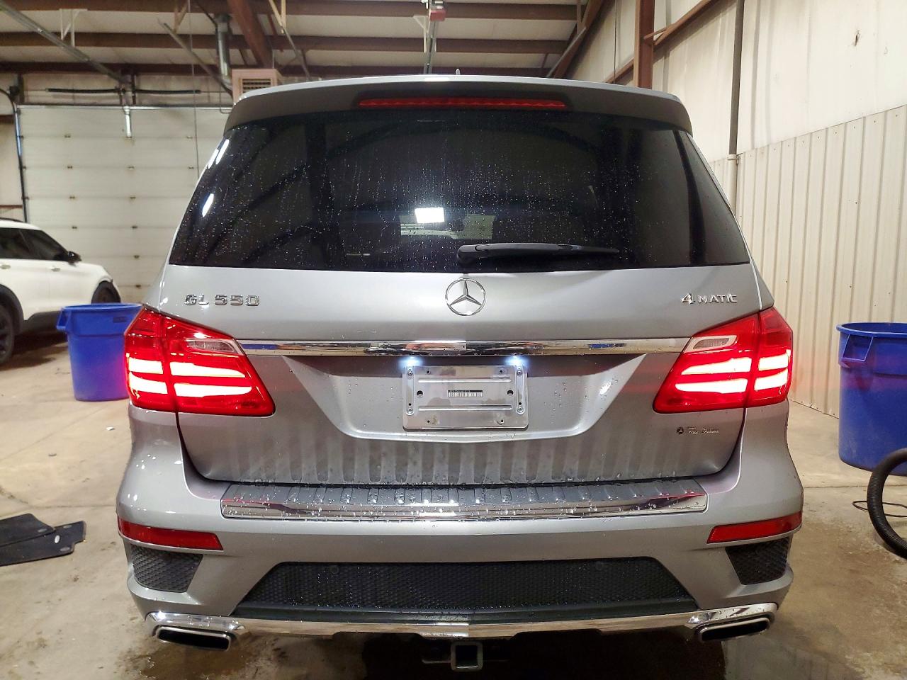 2015 Mercedes-benz Gl 550 4matic Gray vin: 4JGDF7DE4FA475115