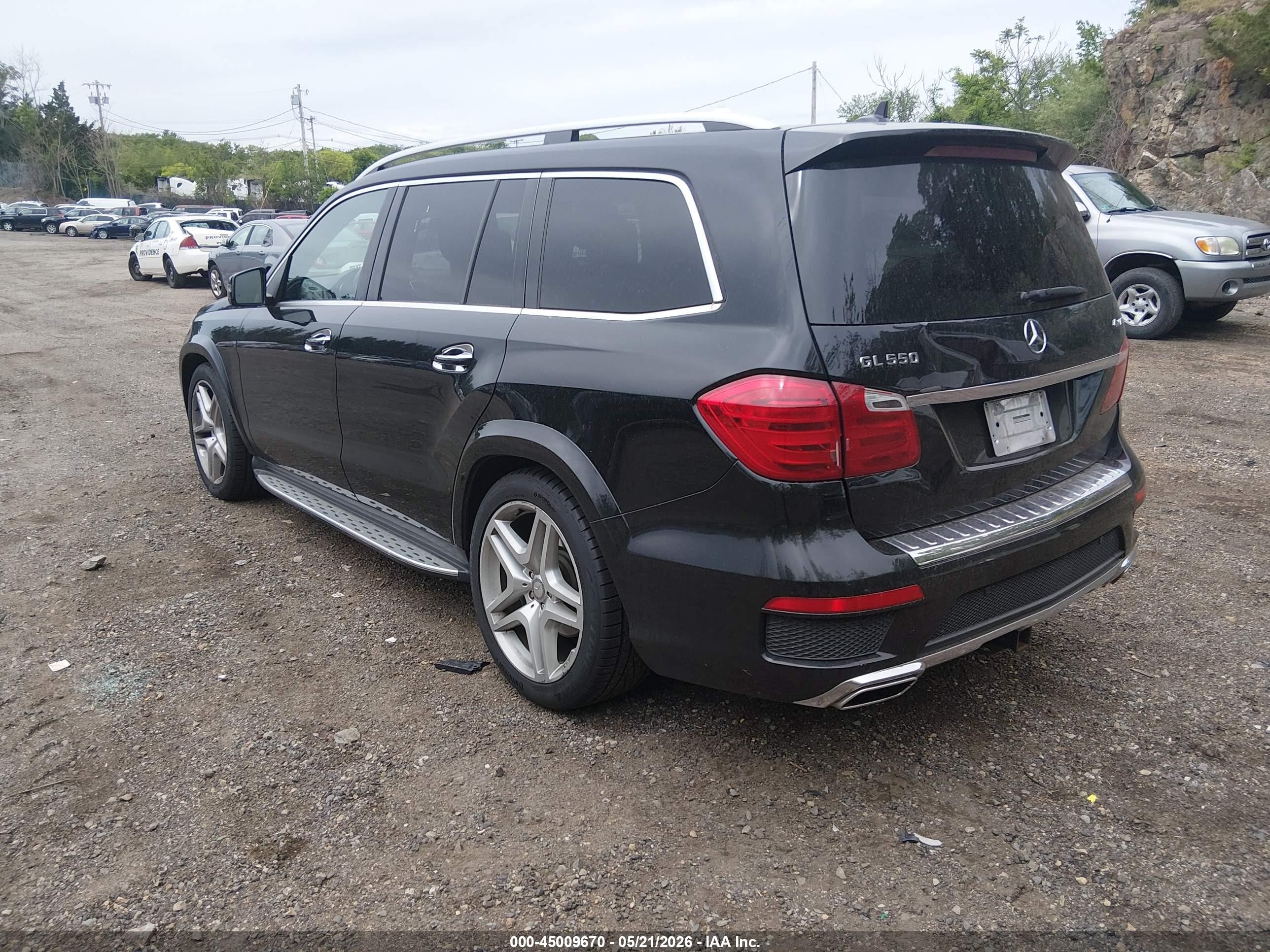 2015 Mercedes-benz Gl 550 4matic Black vin: 4JGDF7DE4FA482789