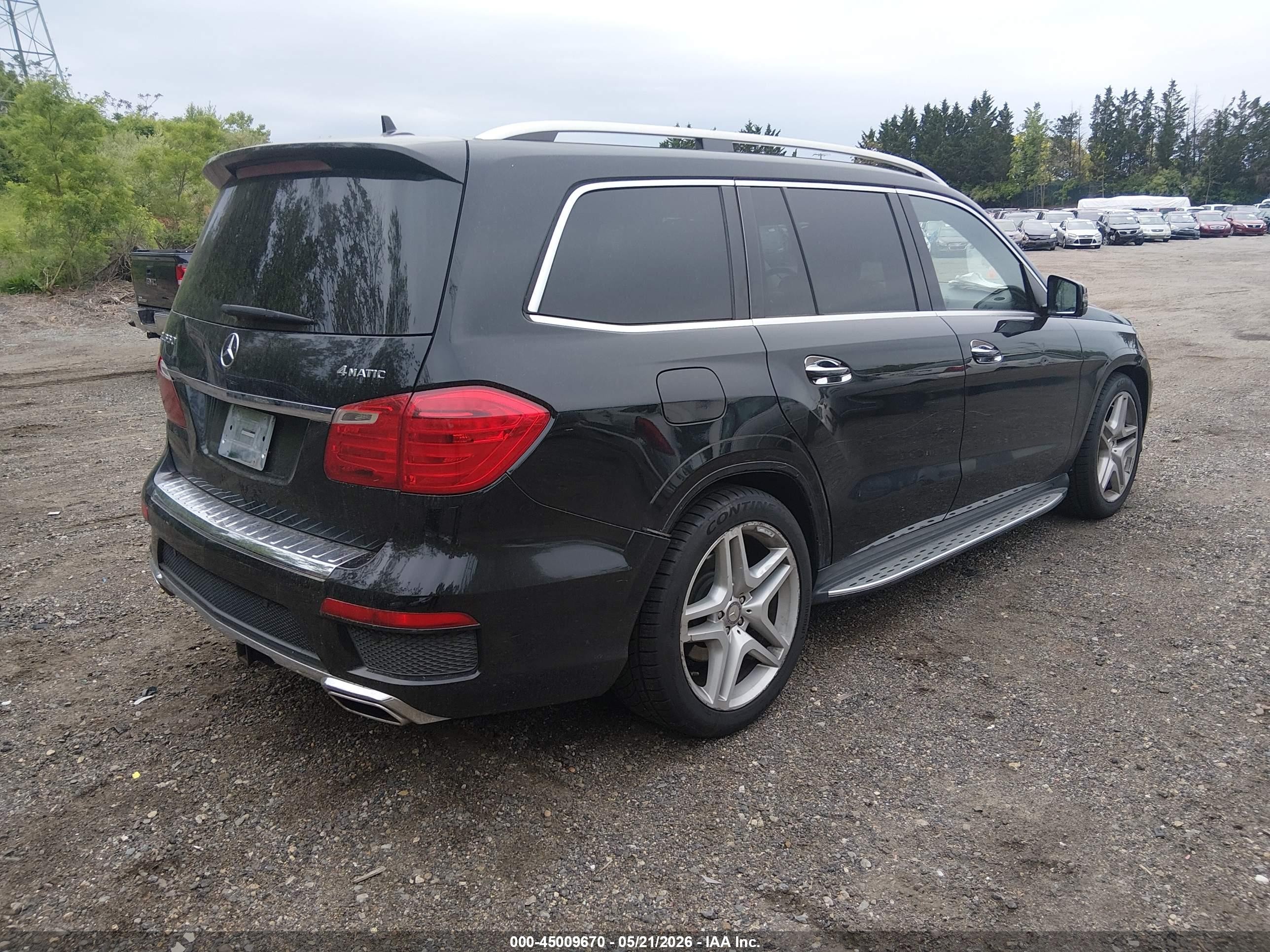 2015 Mercedes-benz Gl 550 4matic Black vin: 4JGDF7DE4FA482789
