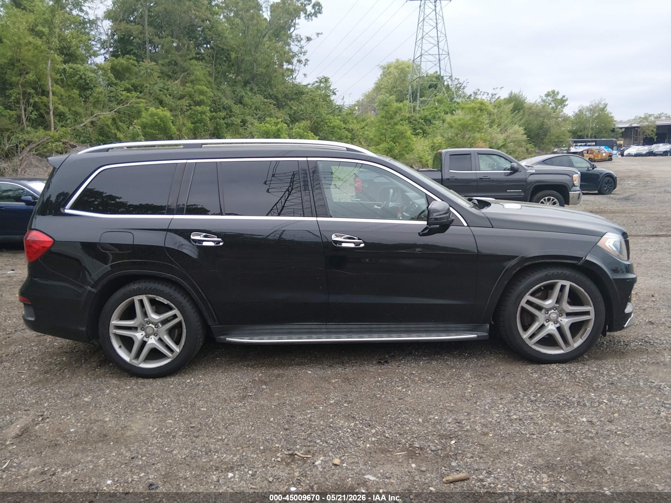 2015 Mercedes-benz Gl 550 4matic Black vin: 4JGDF7DE4FA482789