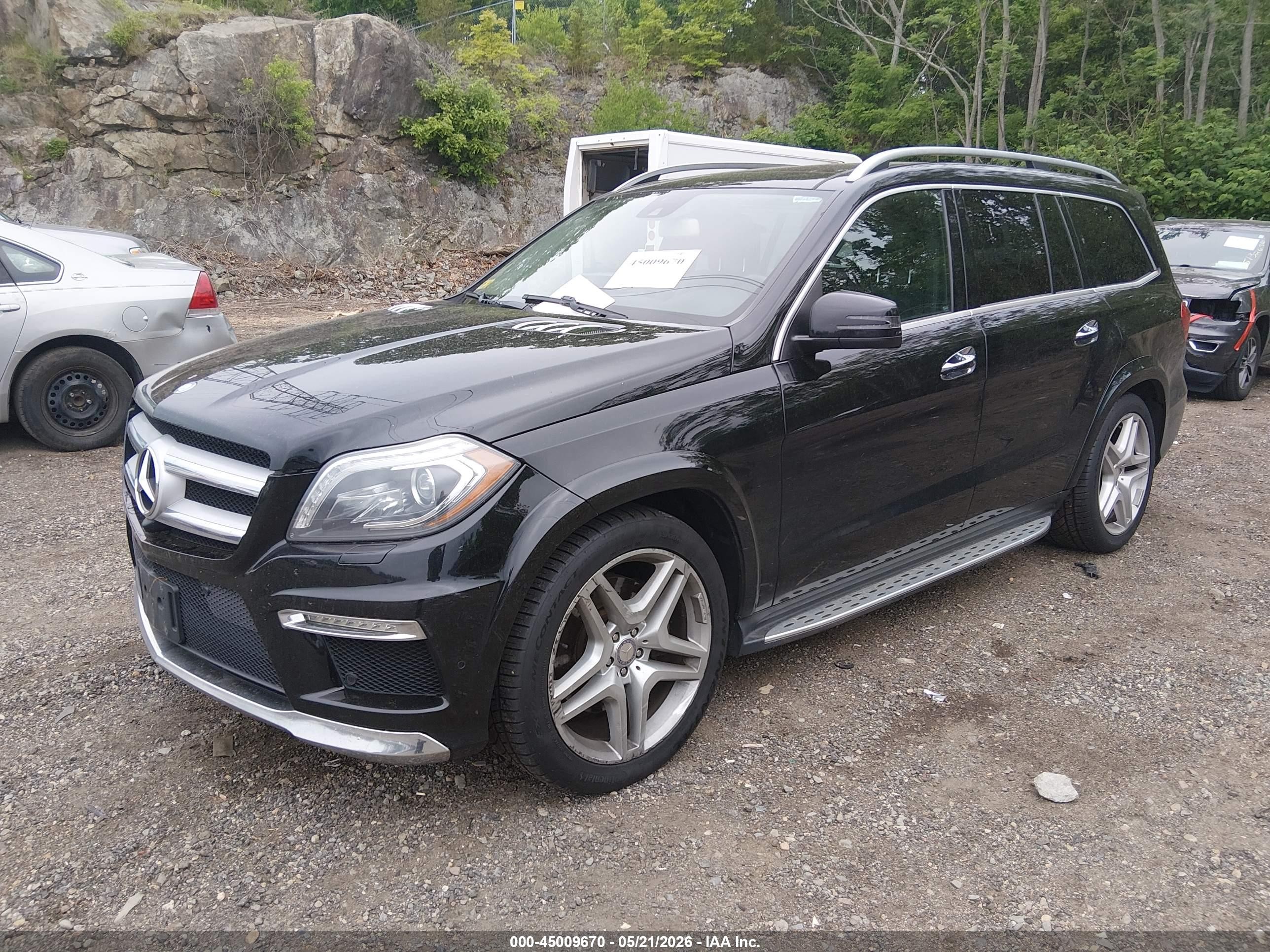 2015 Mercedes-benz Gl 550 4matic Black vin: 4JGDF7DE4FA482789