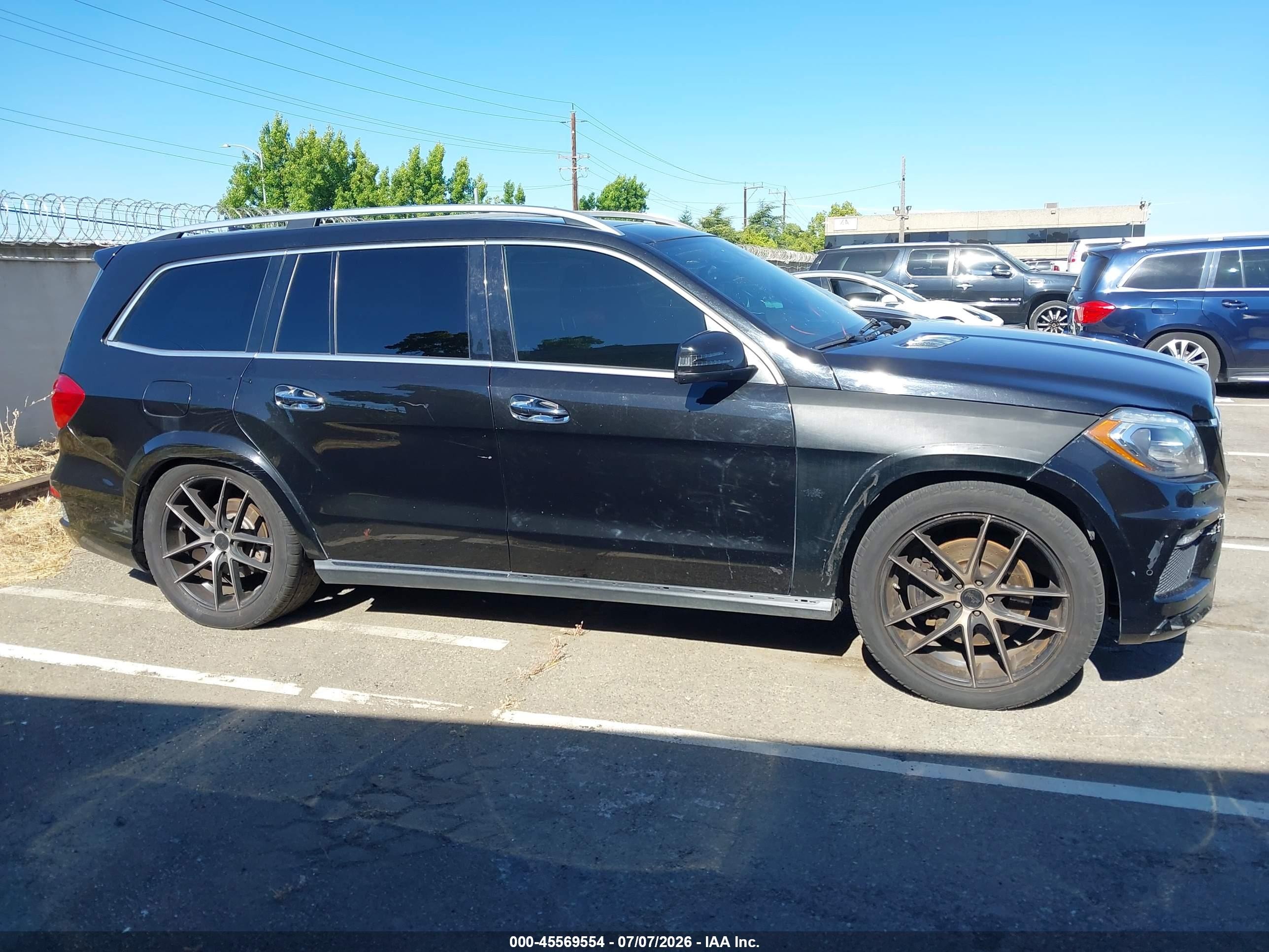2015 Mercedes-benz Gl 550 4matic Black vin: 4JGDF7DE4FA500417