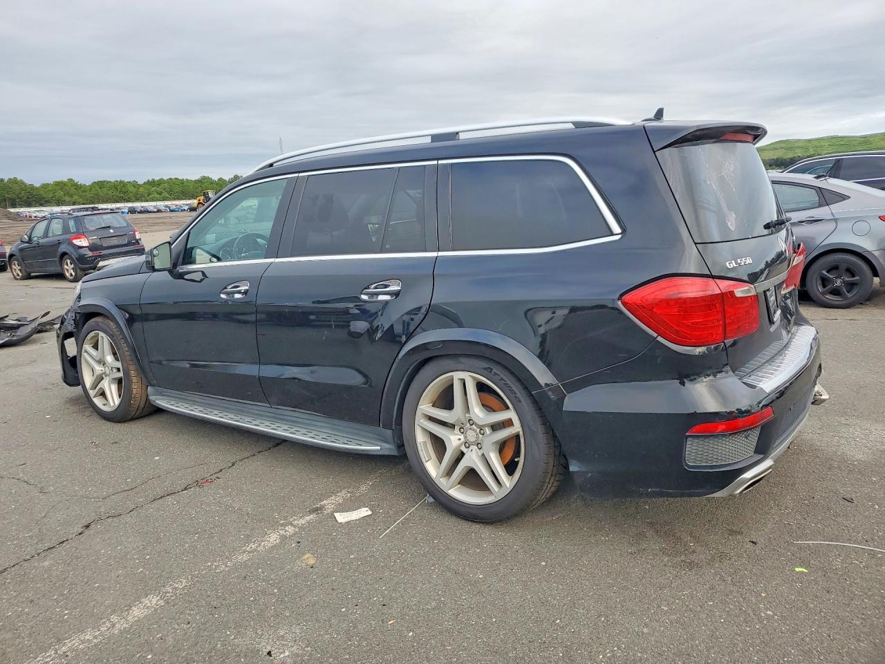 2015 Mercedes-benz Gl 550 4matic Black vin: 4JGDF7DE4FA551416