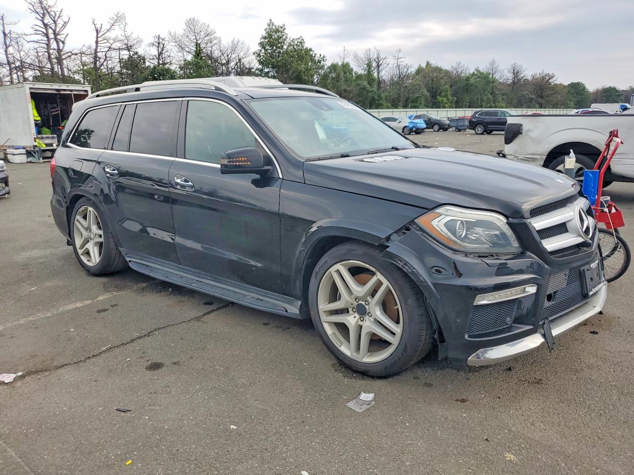 2015 Mercedes-benz Gl 550 4matic Black vin: 4JGDF7DE4FA551416