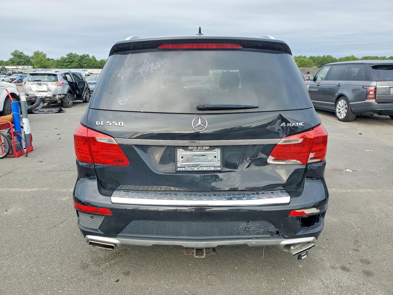 2015 Mercedes-benz Gl 550 4matic Black vin: 4JGDF7DE4FA551416